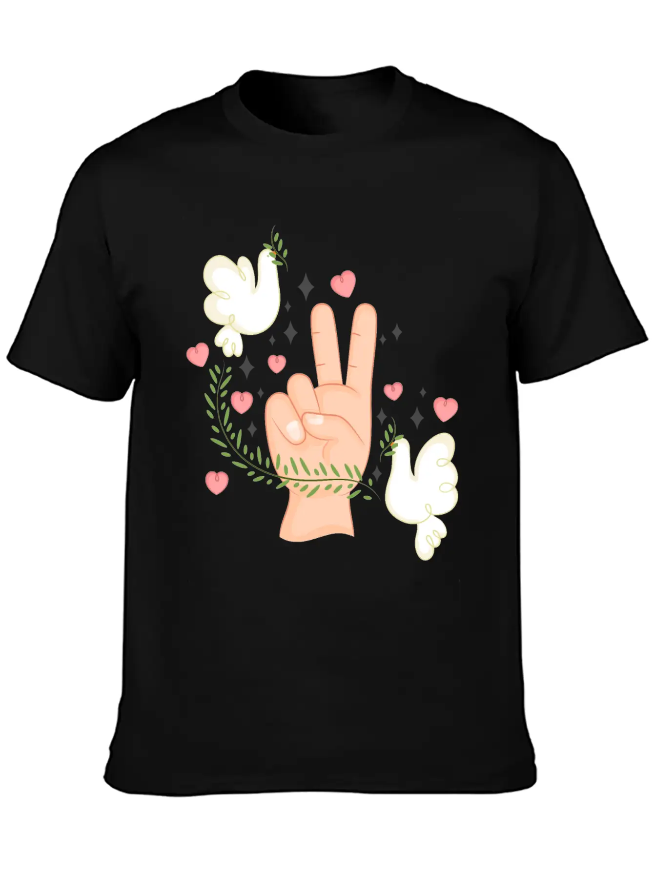 A Journey Towards Inner And Global Peace Stylish Everyday T-Shirt – Unisex Basic Cotton Tee