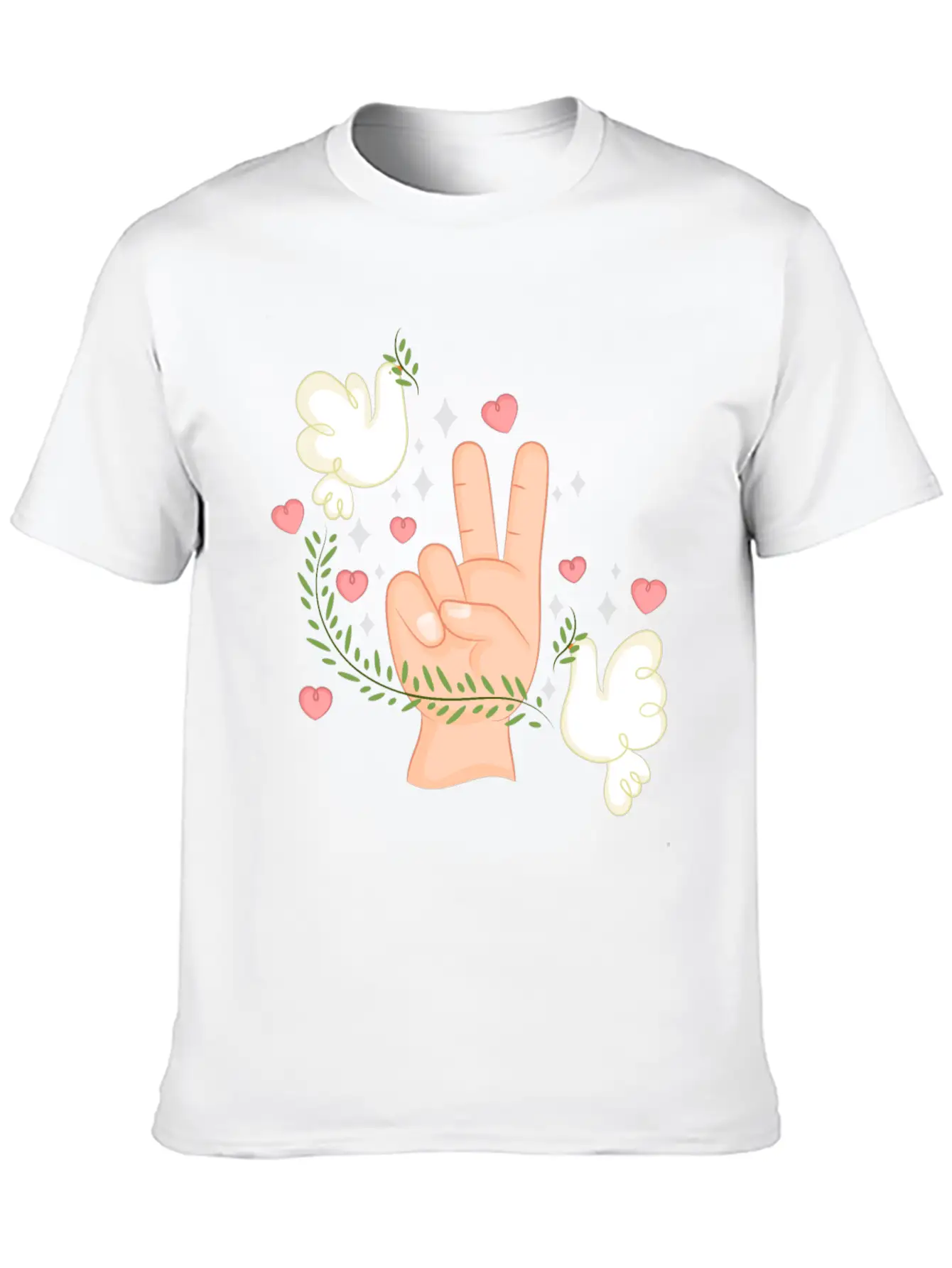 A Journey Towards Inner And Global Peace Stylish Everyday T-Shirt – Unisex Basic Cotton Tee