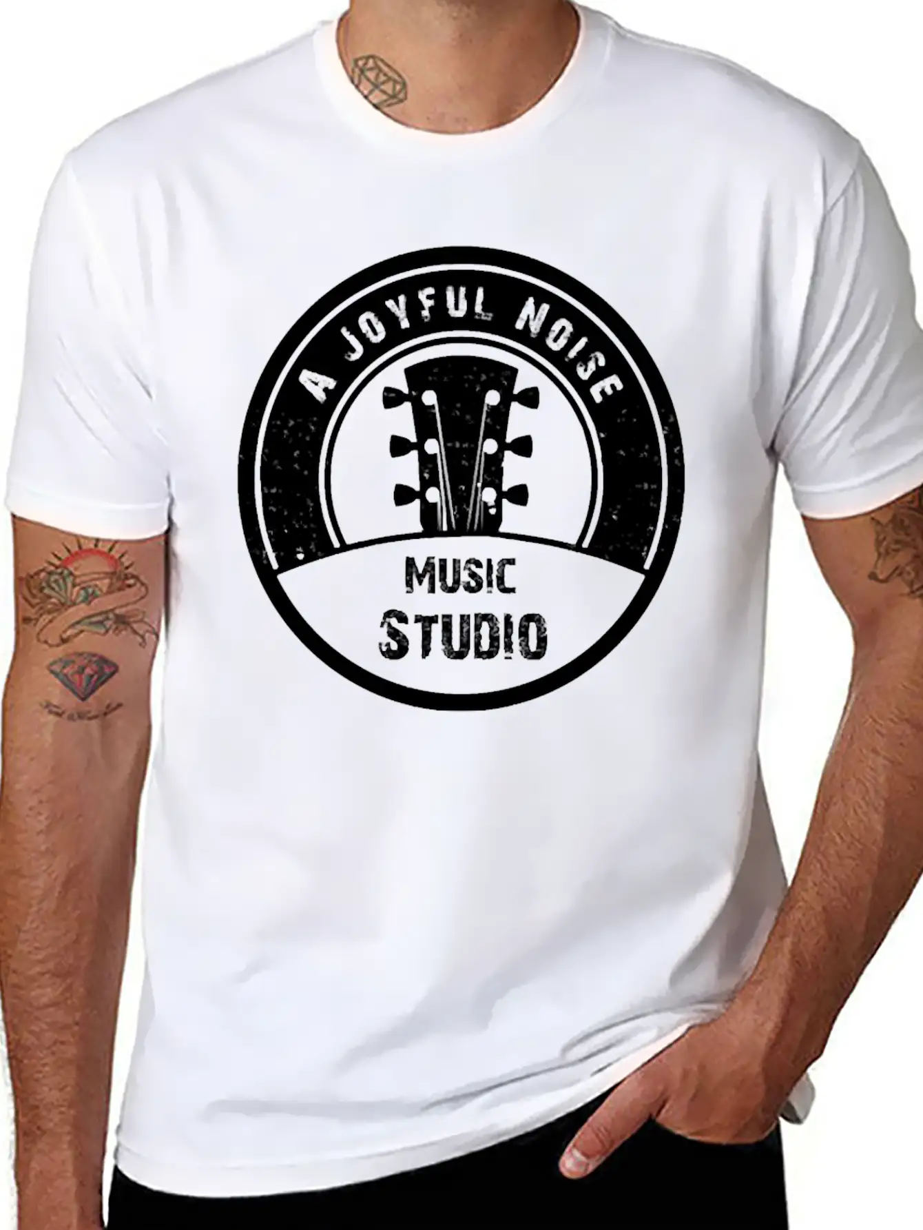 A Joyful Noise Music Studio Soft Cotton Short Sleeve Tee – Unisex Wardrobe Staple