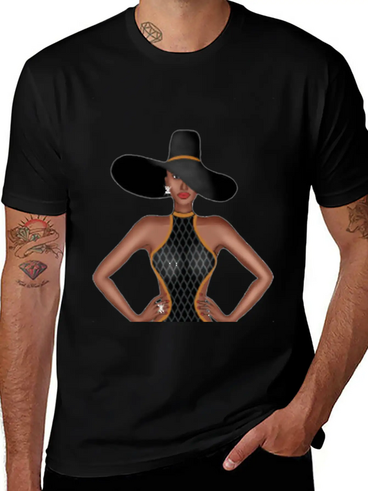 A Lady With Attitude Relaxed Everyday Tee – Lightweight And Durable Cotton