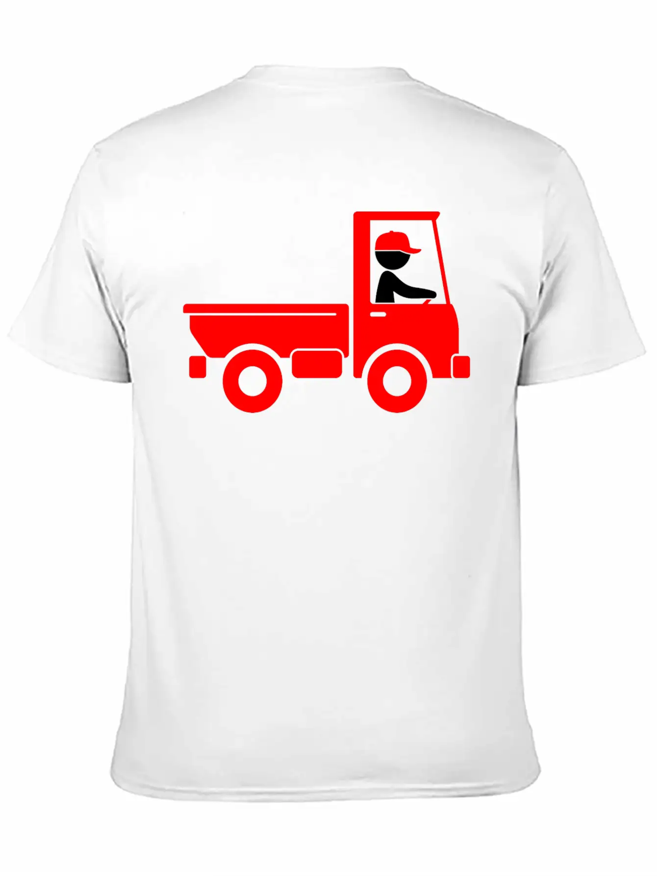 A Pickup Truck Drives To A Warehouse Classic Fit Graphic Tee For Daily Comfort – Unisex Cotton Shirt