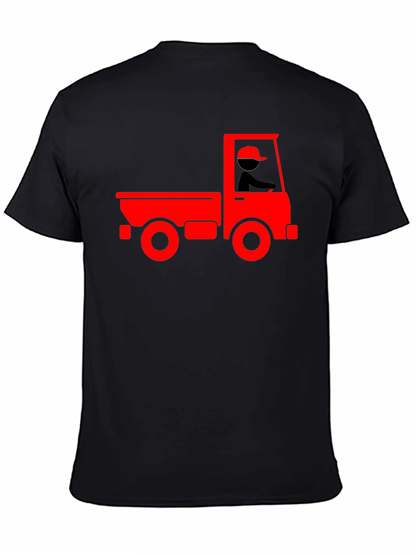 A Pickup Truck Drives To A Warehouse Classic Fit Graphic Tee For Daily Comfort – Unisex Cotton Shirt