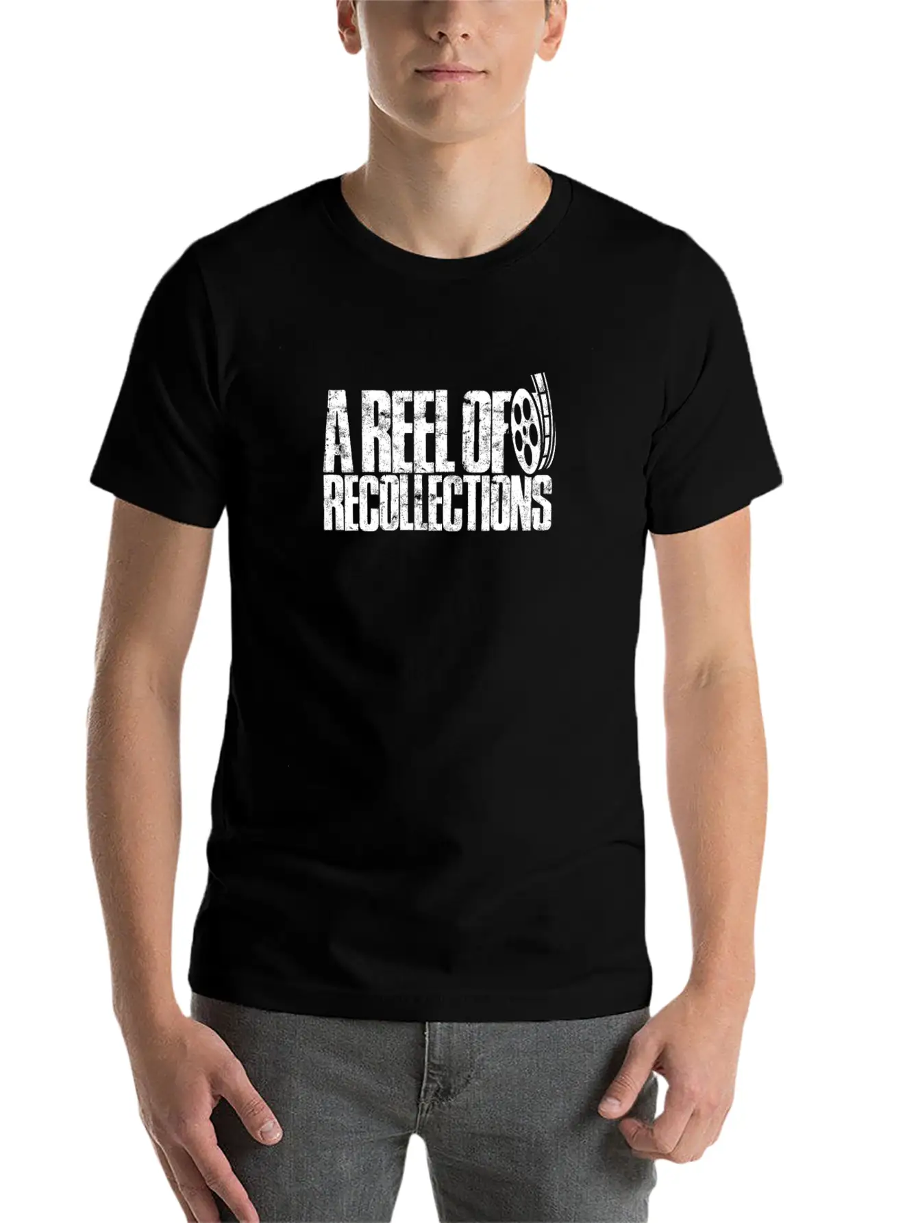 A Reel Of Recollections - Memory Lightweight Cotton T-Shirt – Daily Comfort Graphic Shirt