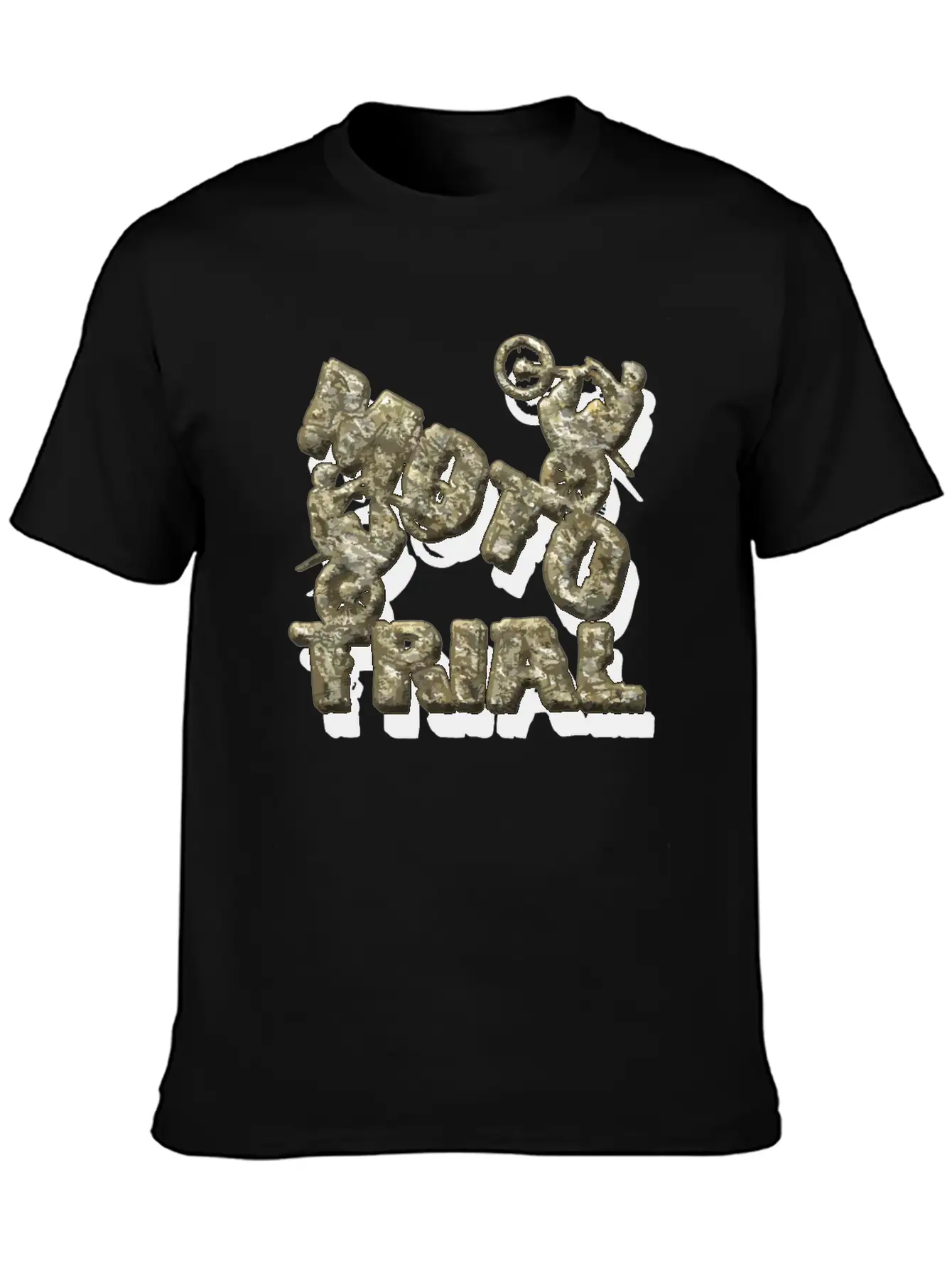 A Stone Monument For - Moto Trial Stylish Everyday T-Shirt – Unisex Basic Cotton Tee