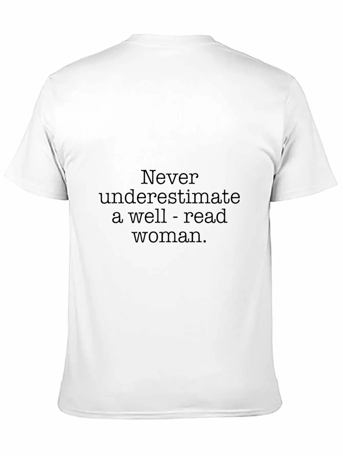 A Well Read Woman Classic Fit Graphic Tee For Daily Comfort – Unisex Cotton Shirt