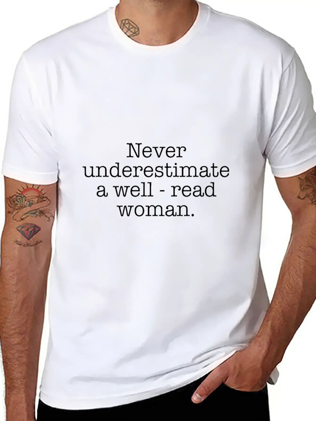 A Well Read Woman Classic Fit Graphic Tee For Daily Comfort – Unisex Cotton Shirt