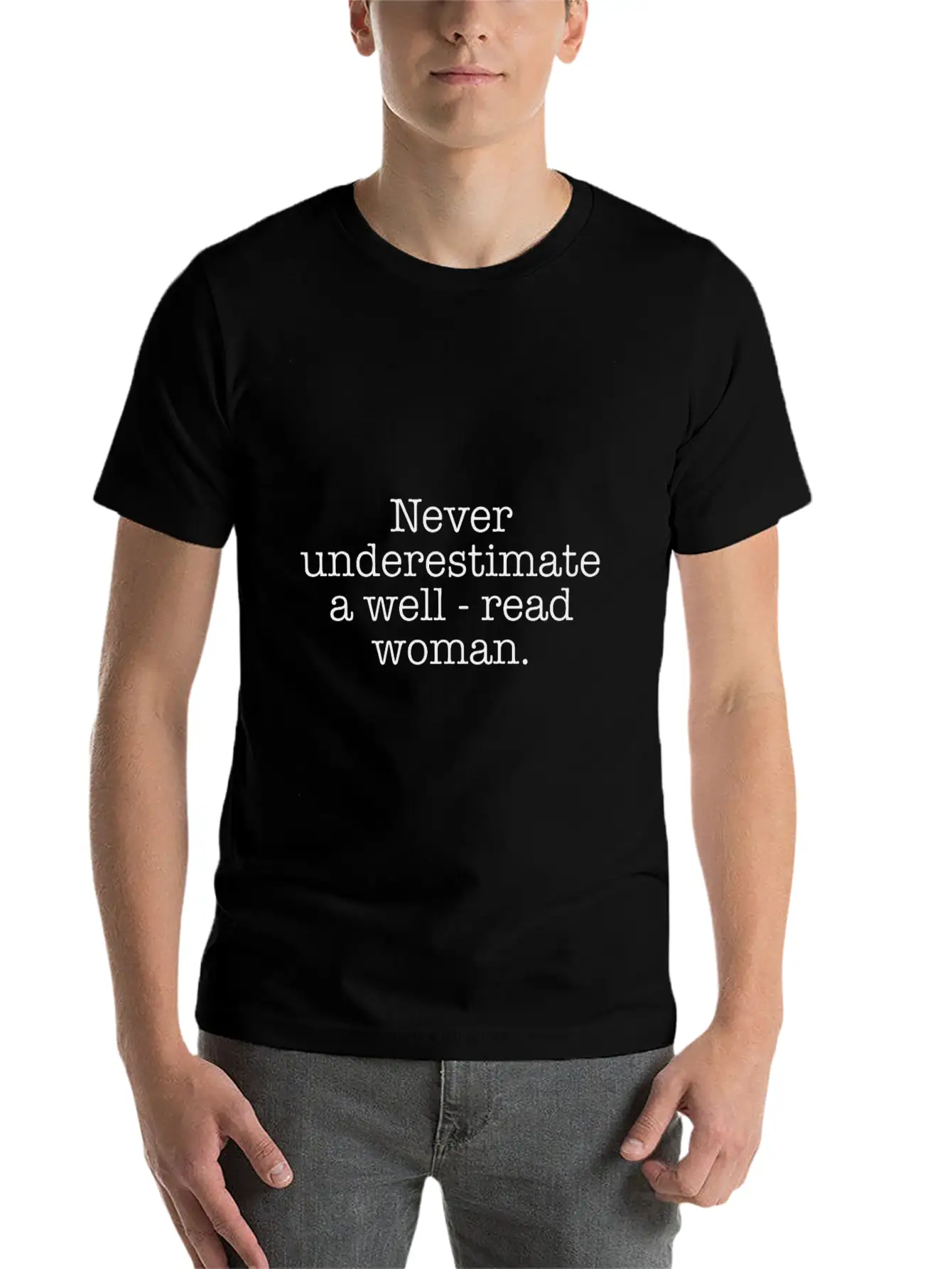 A Well Read Woman Classic Fit Graphic Tee For Daily Comfort – Unisex Cotton Shirt