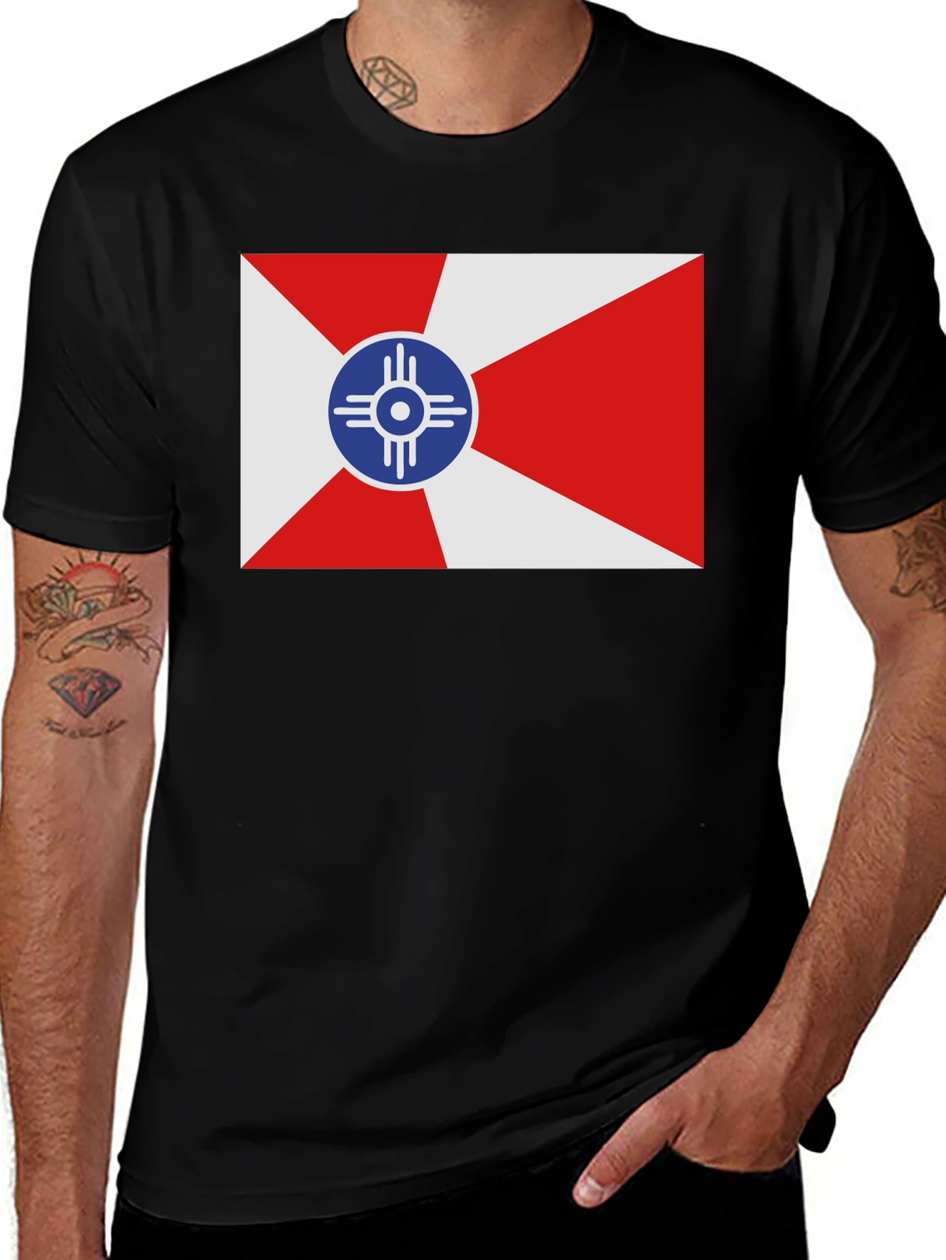 Southwest Flag Black T-Shirt