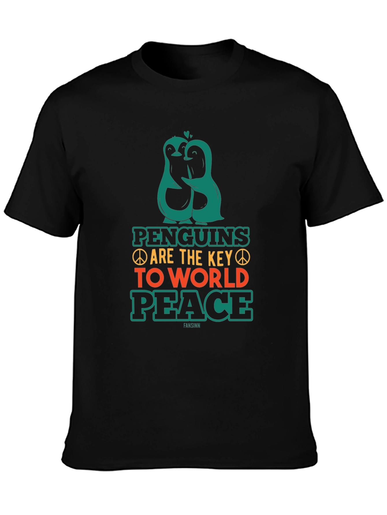 Penguin Peace T-Shirt - Key to World Peace