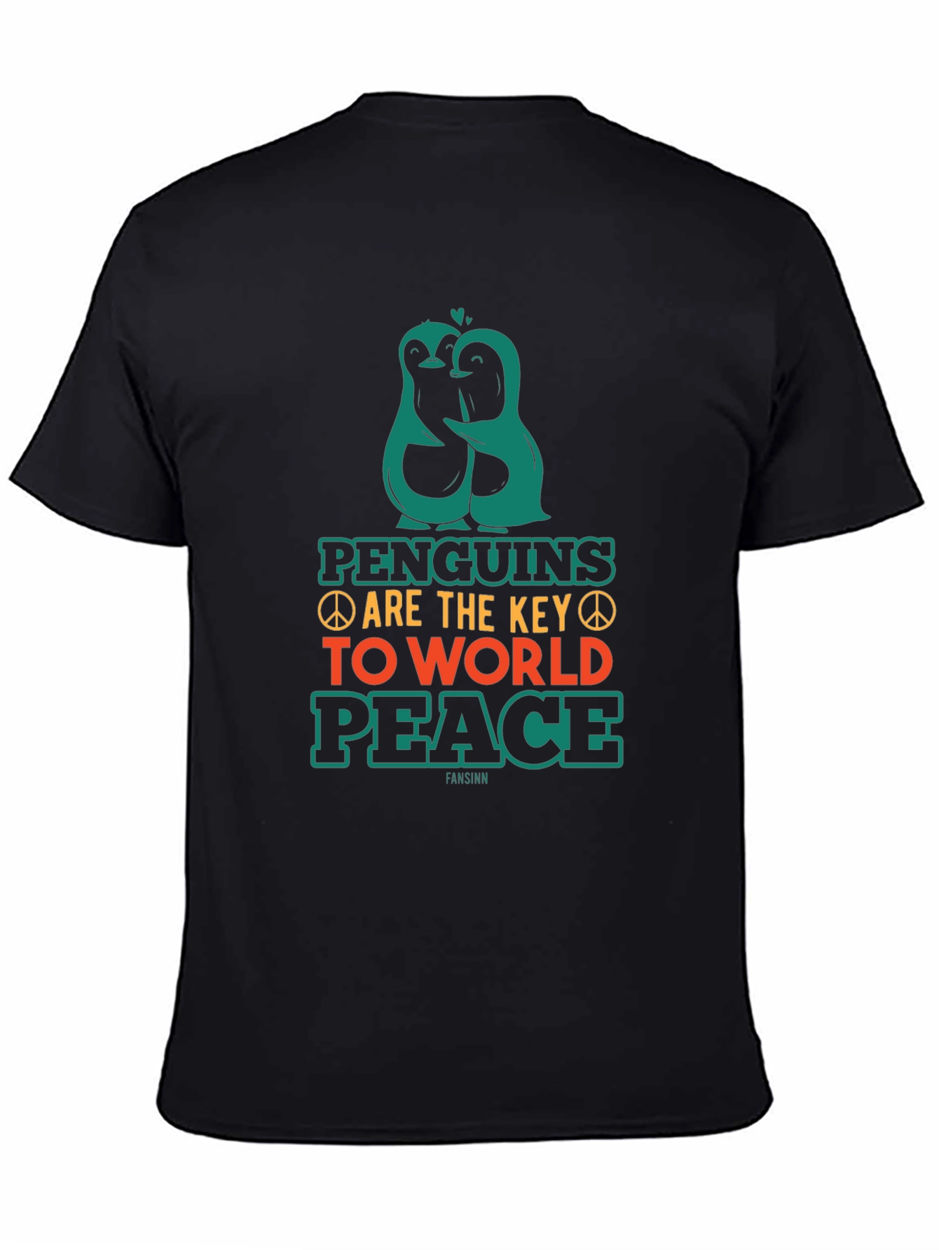 Penguin Peace T-Shirt - Key to World Peace