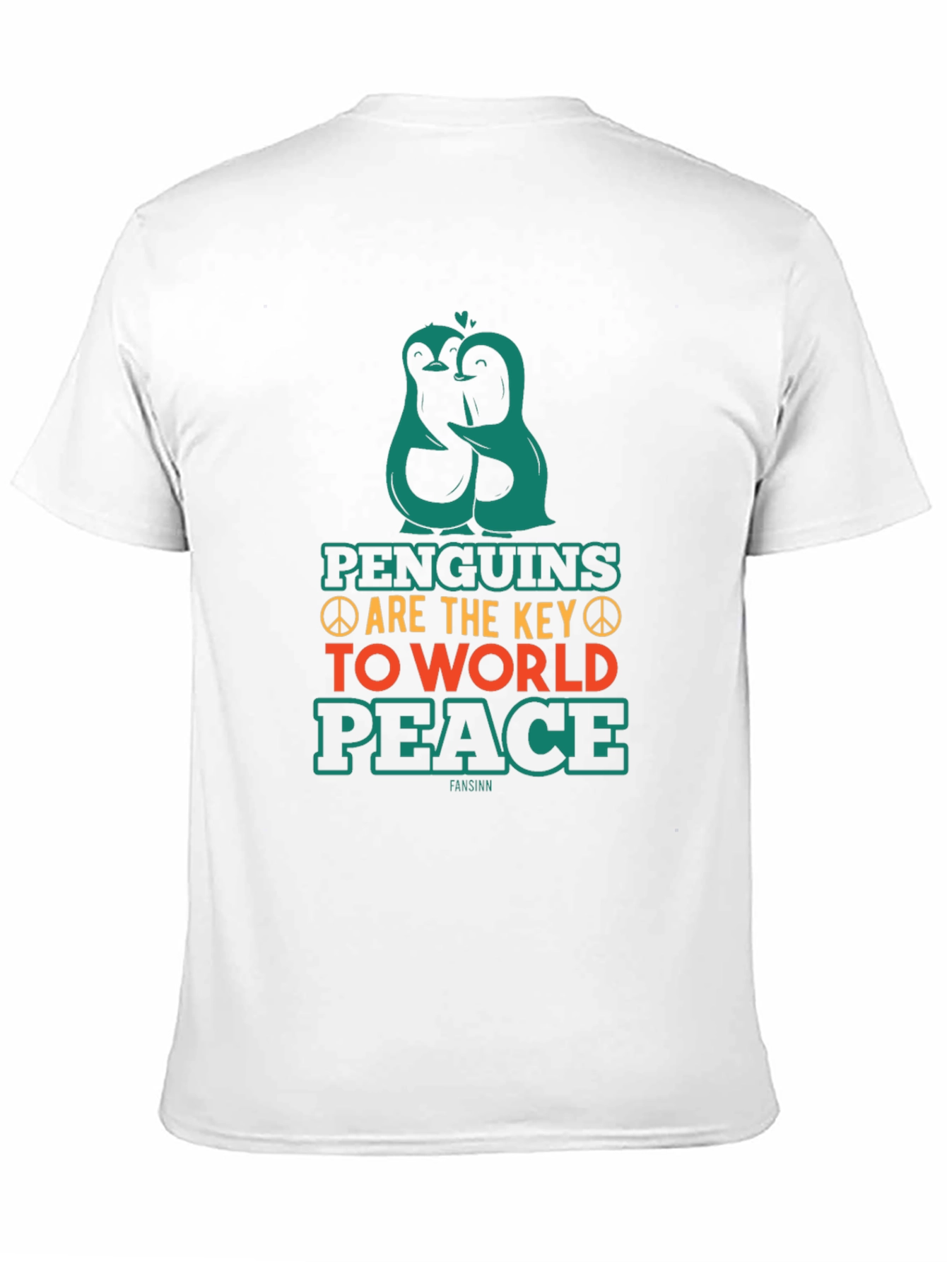 Penguin Peace T-Shirt - Key to World Peace