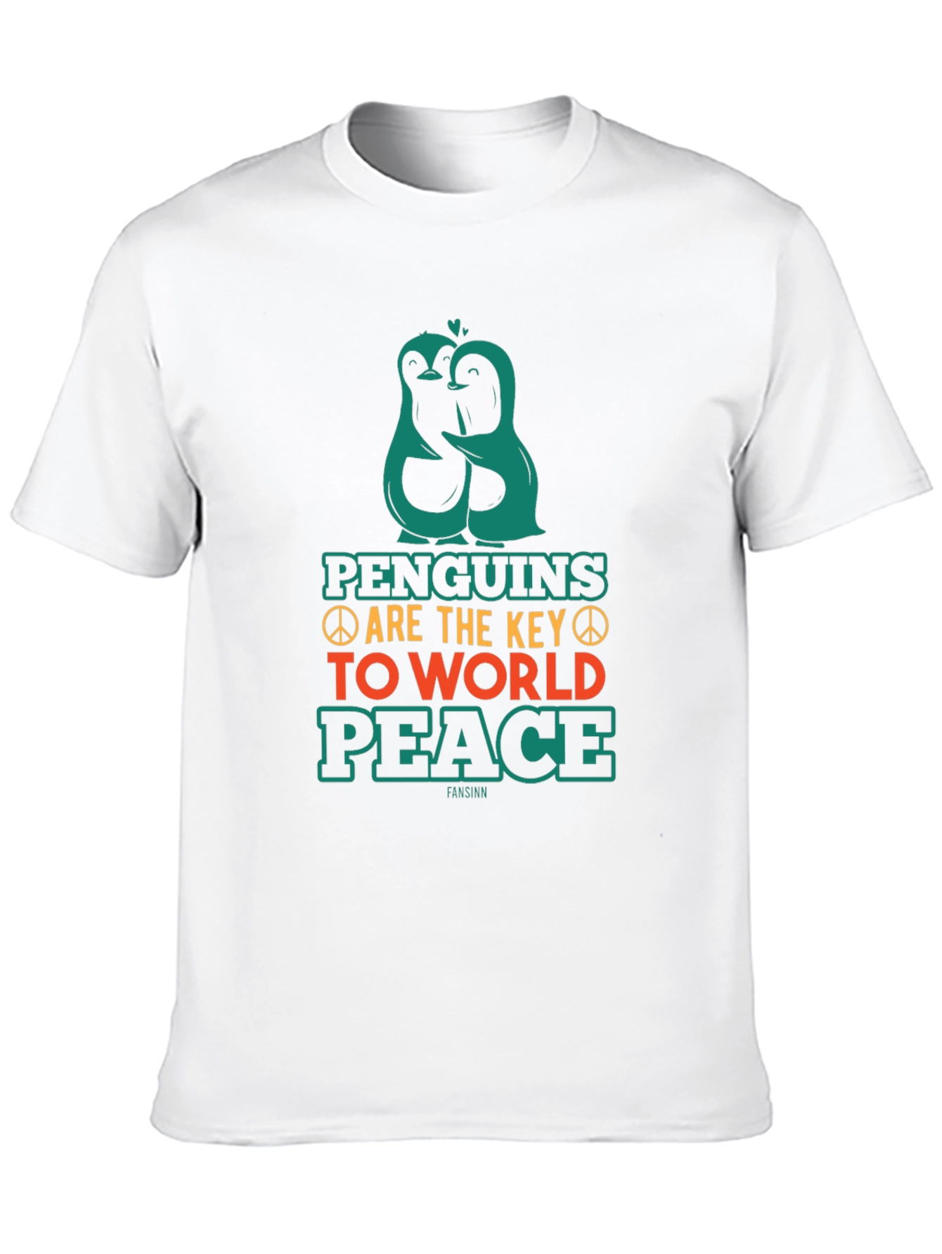Penguin Peace T-Shirt - Key to World Peace