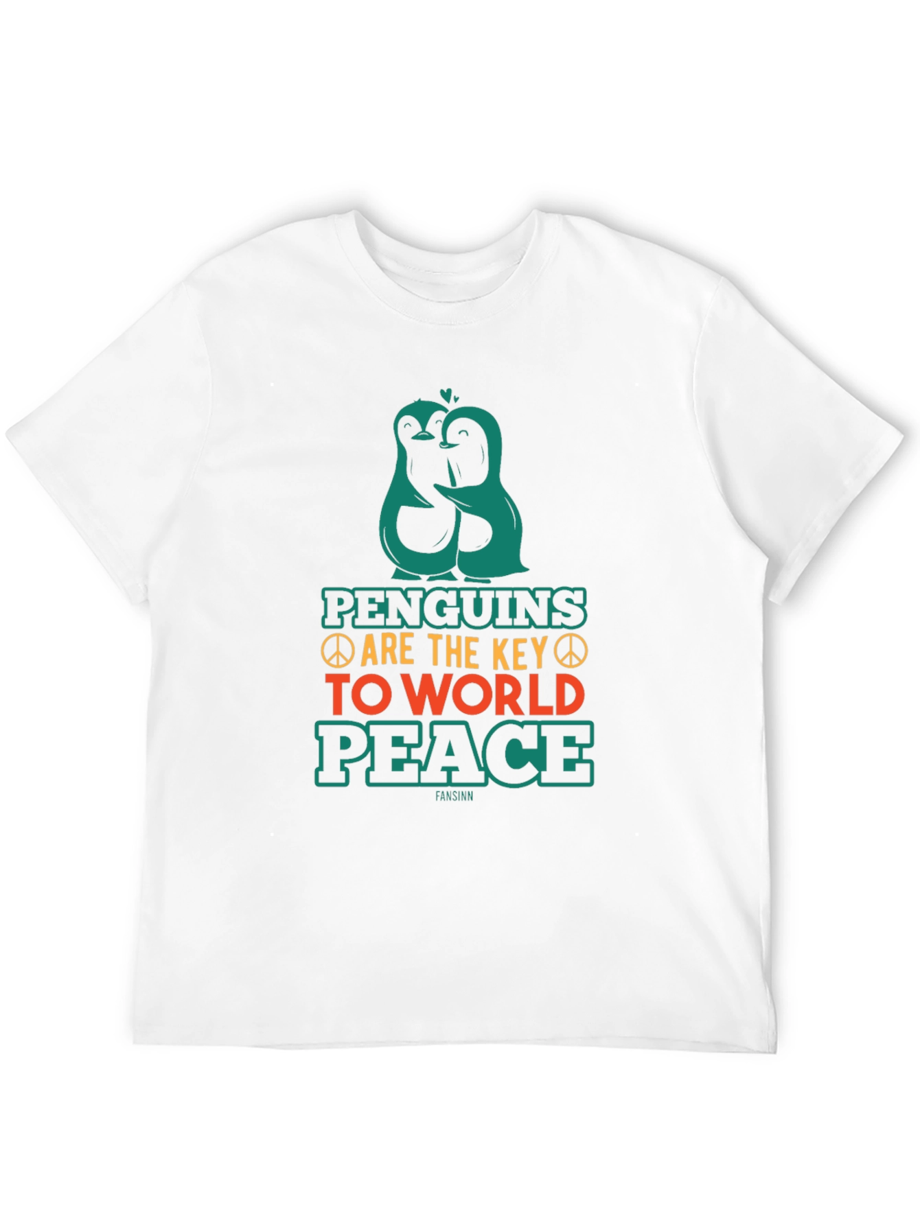 Penguin Peace T-Shirt - Key to World Peace