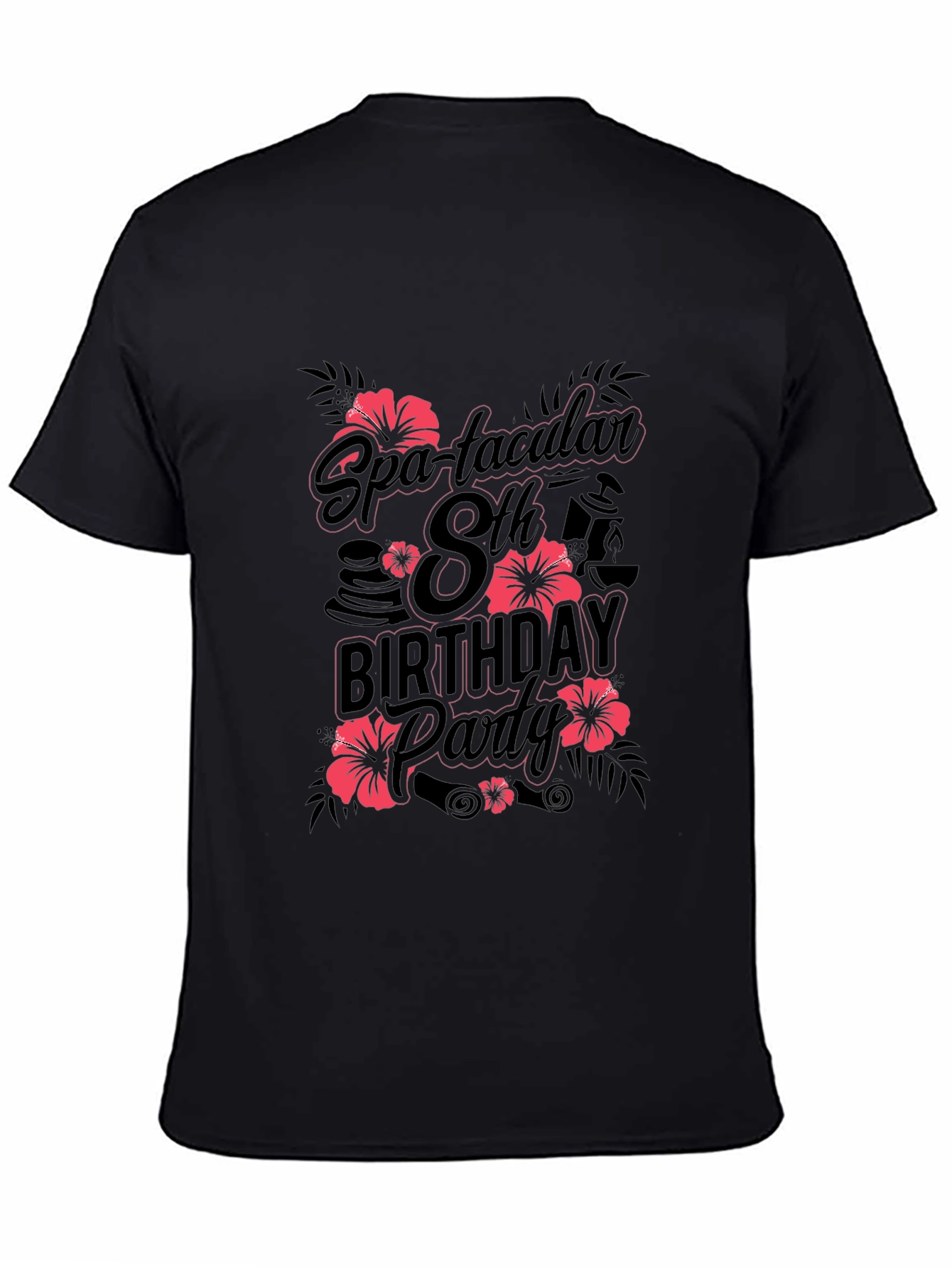 Spa-tacular 8th Birthday Party T-Shirt