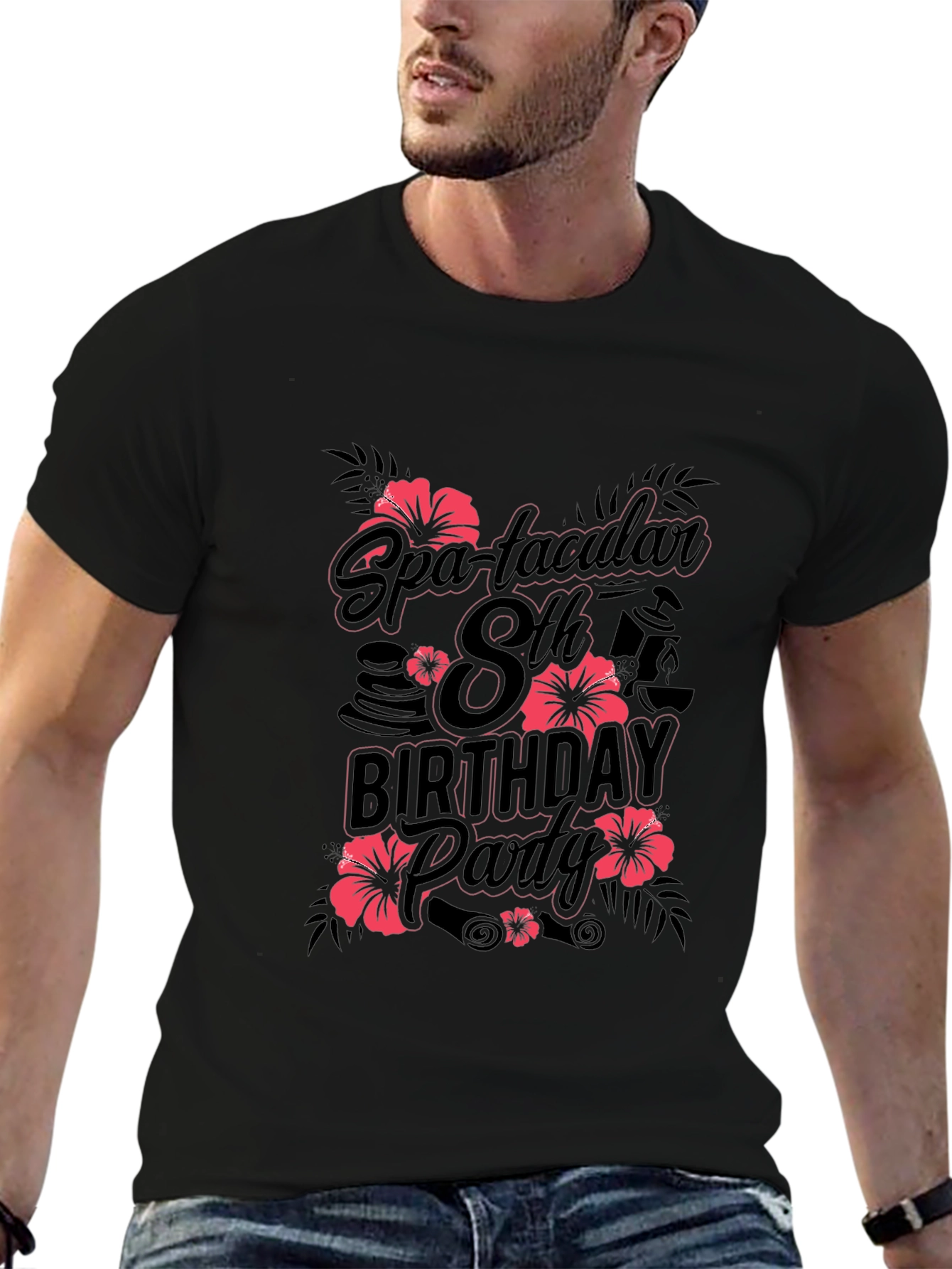 Spa-tacular 8th Birthday Party T-Shirt