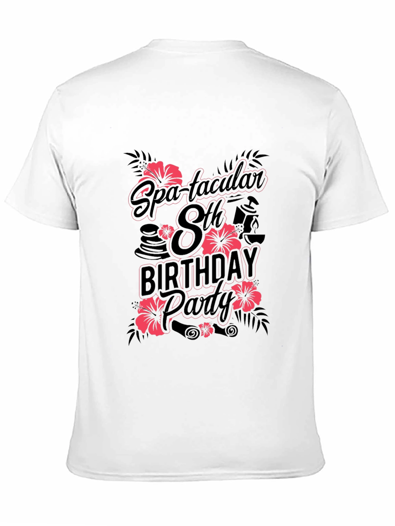 Spa-tacular 8th Birthday Party T-Shirt