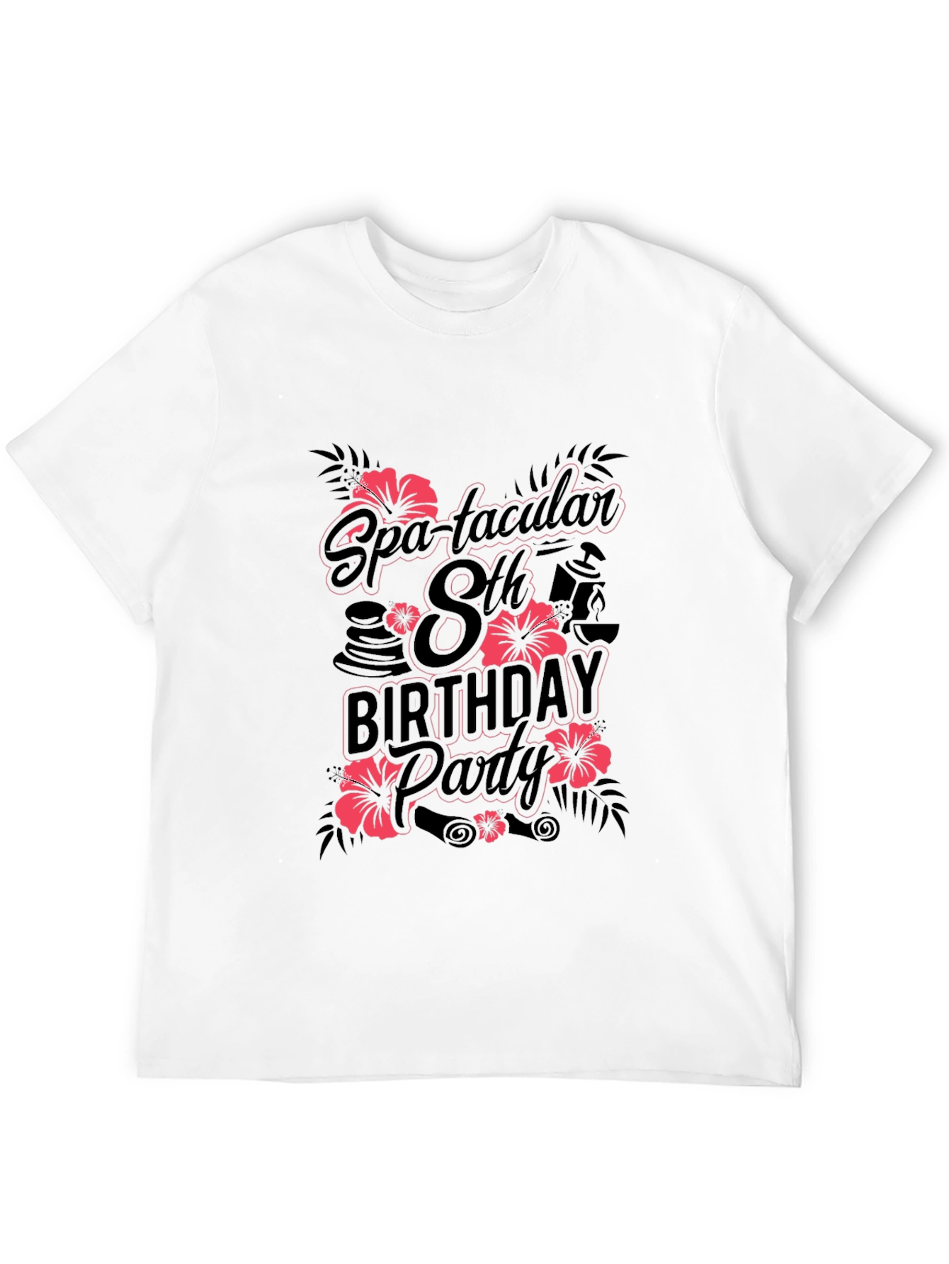 Spa-tacular 8th Birthday Party T-Shirt