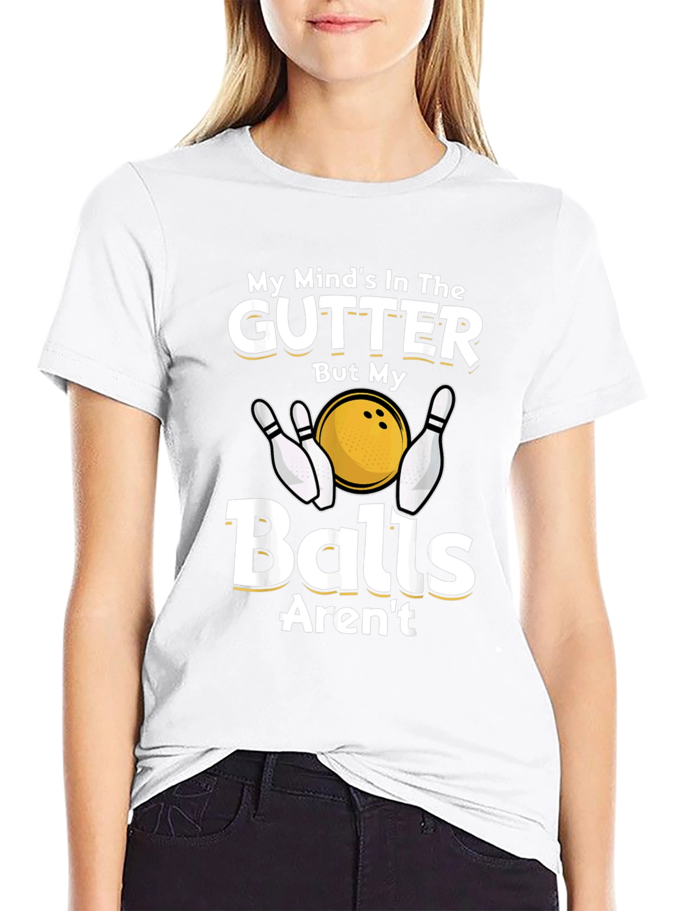 My Minds In The Gutter Bowling T-Shirt