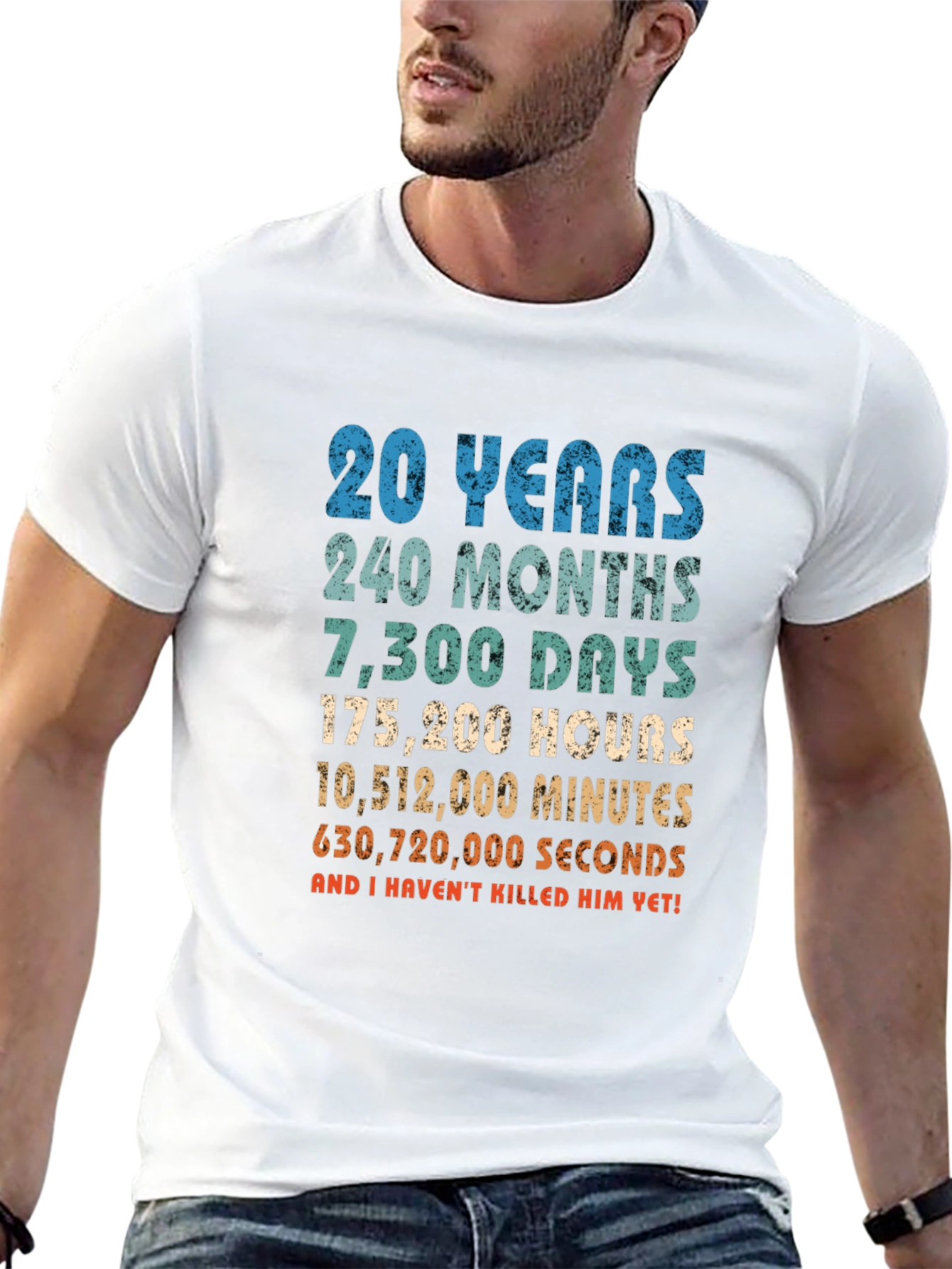 20th Anniversary T-Shirt - Funny Husband Gift