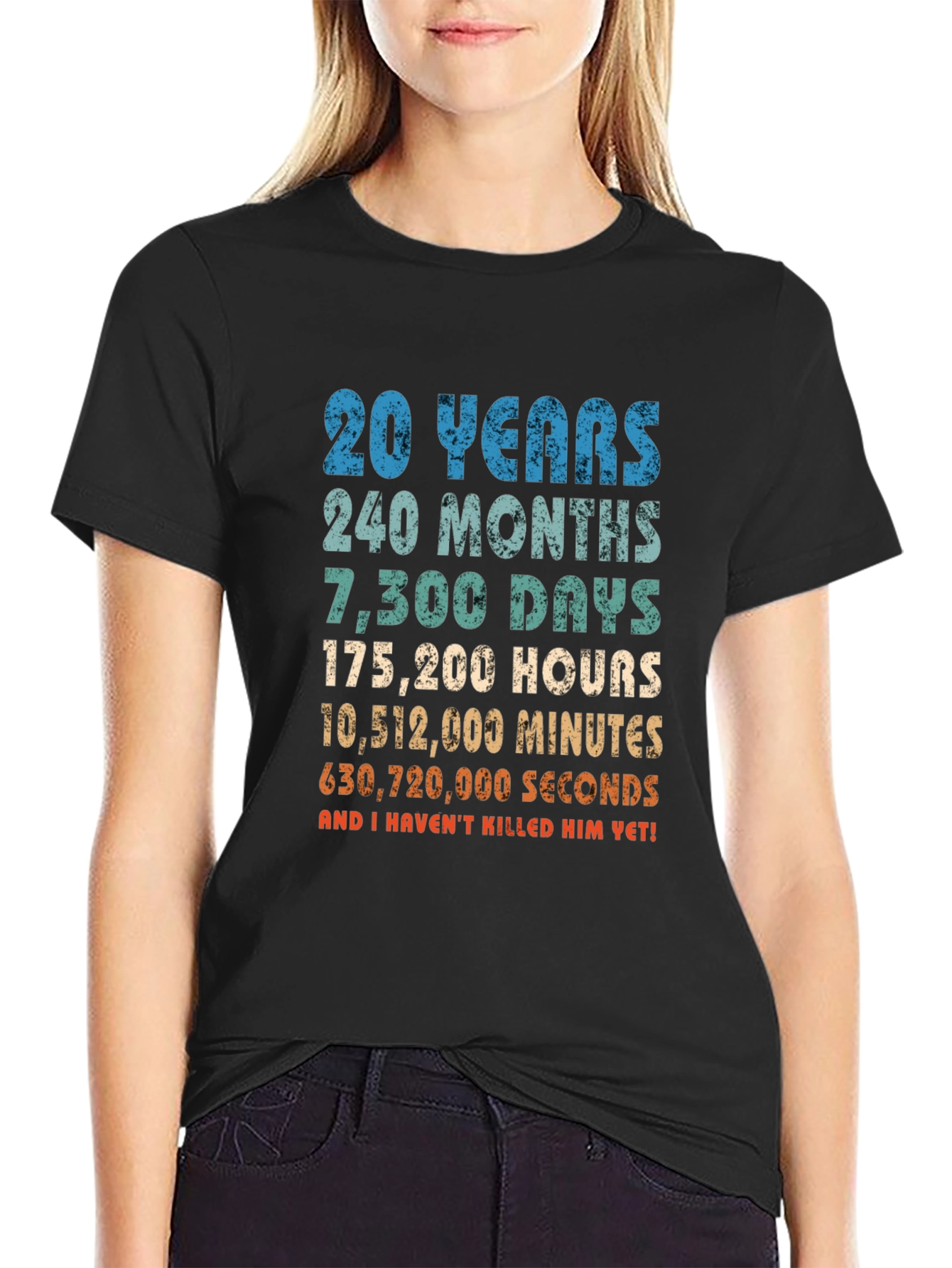 20th Anniversary T-Shirt - Funny Husband Gift