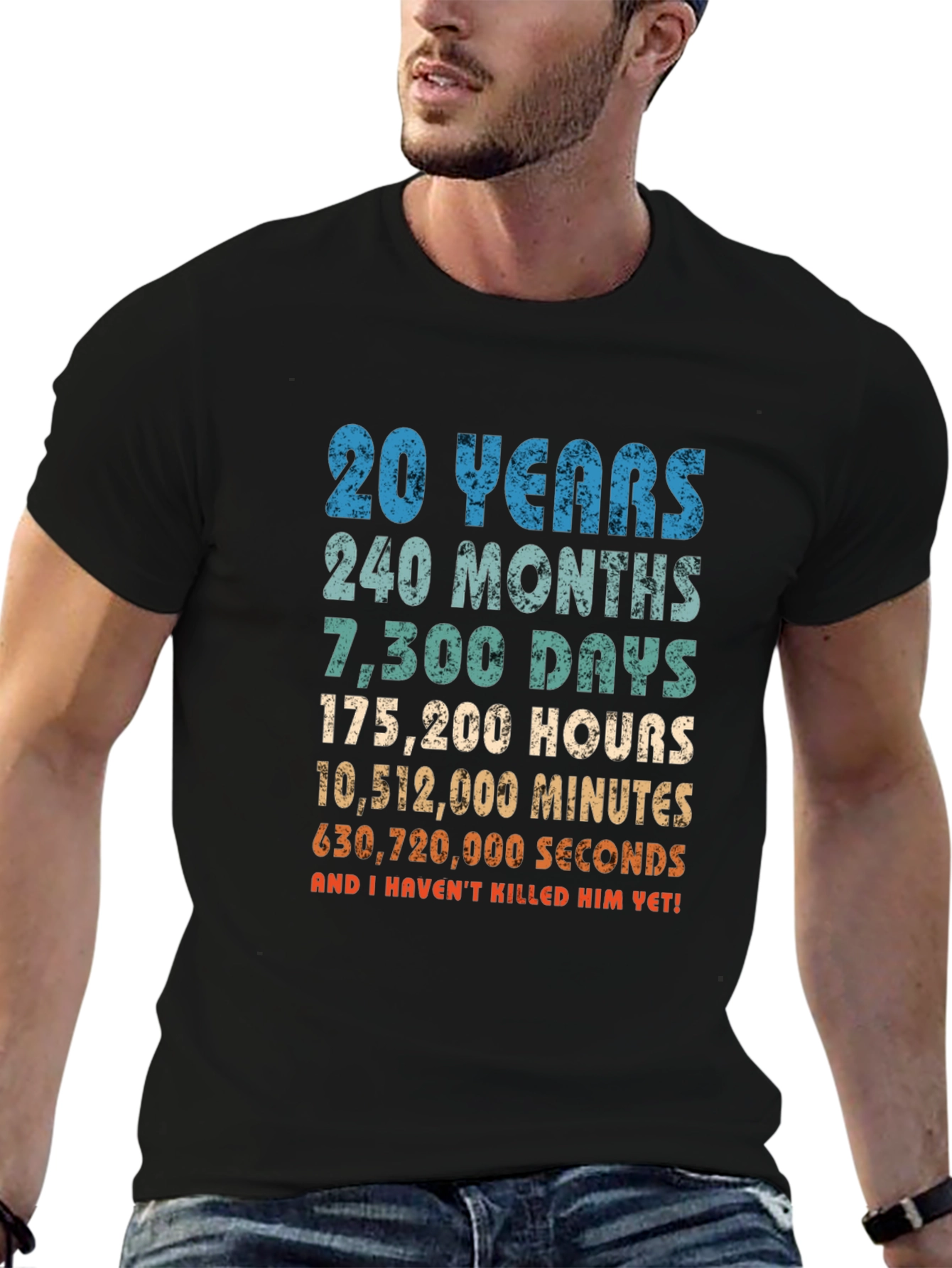 20th Anniversary T-Shirt - Funny Husband Gift