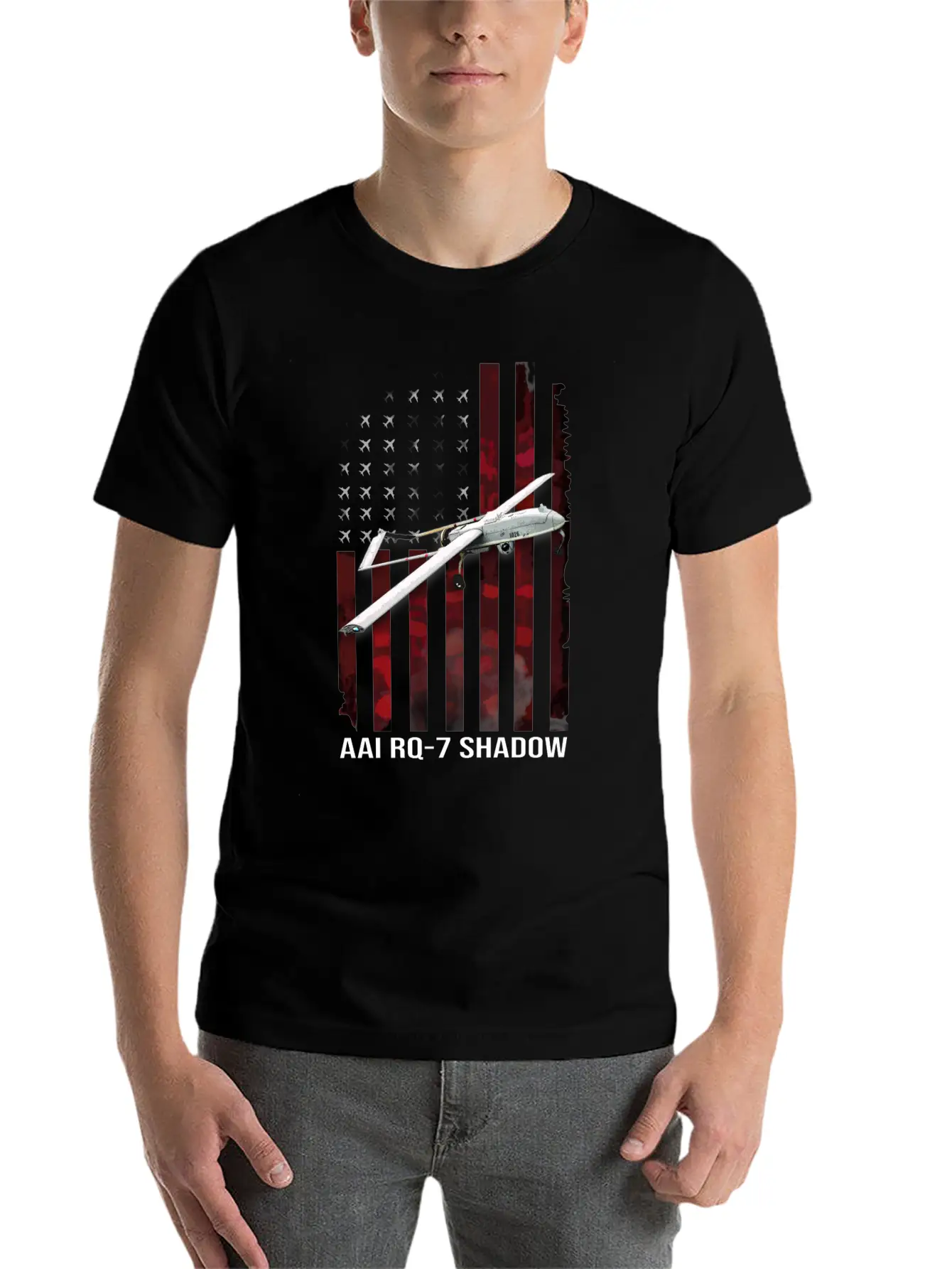 AAI RQ 7 Shadow Relaxed Everyday Tee – Lightweight And Durable Cotton