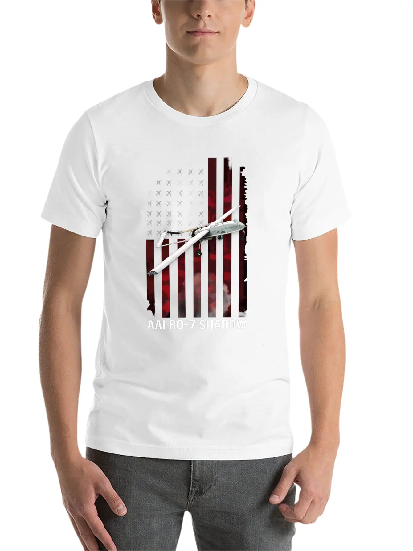 AAI RQ 7 Shadow Relaxed Everyday Tee – Lightweight And Durable Cotton