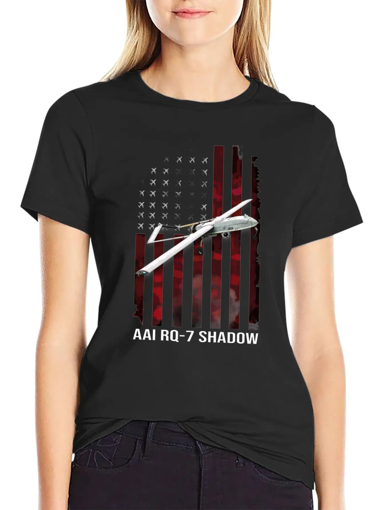 AAI RQ 7 Shadow Relaxed Everyday Tee – Lightweight And Durable Cotton