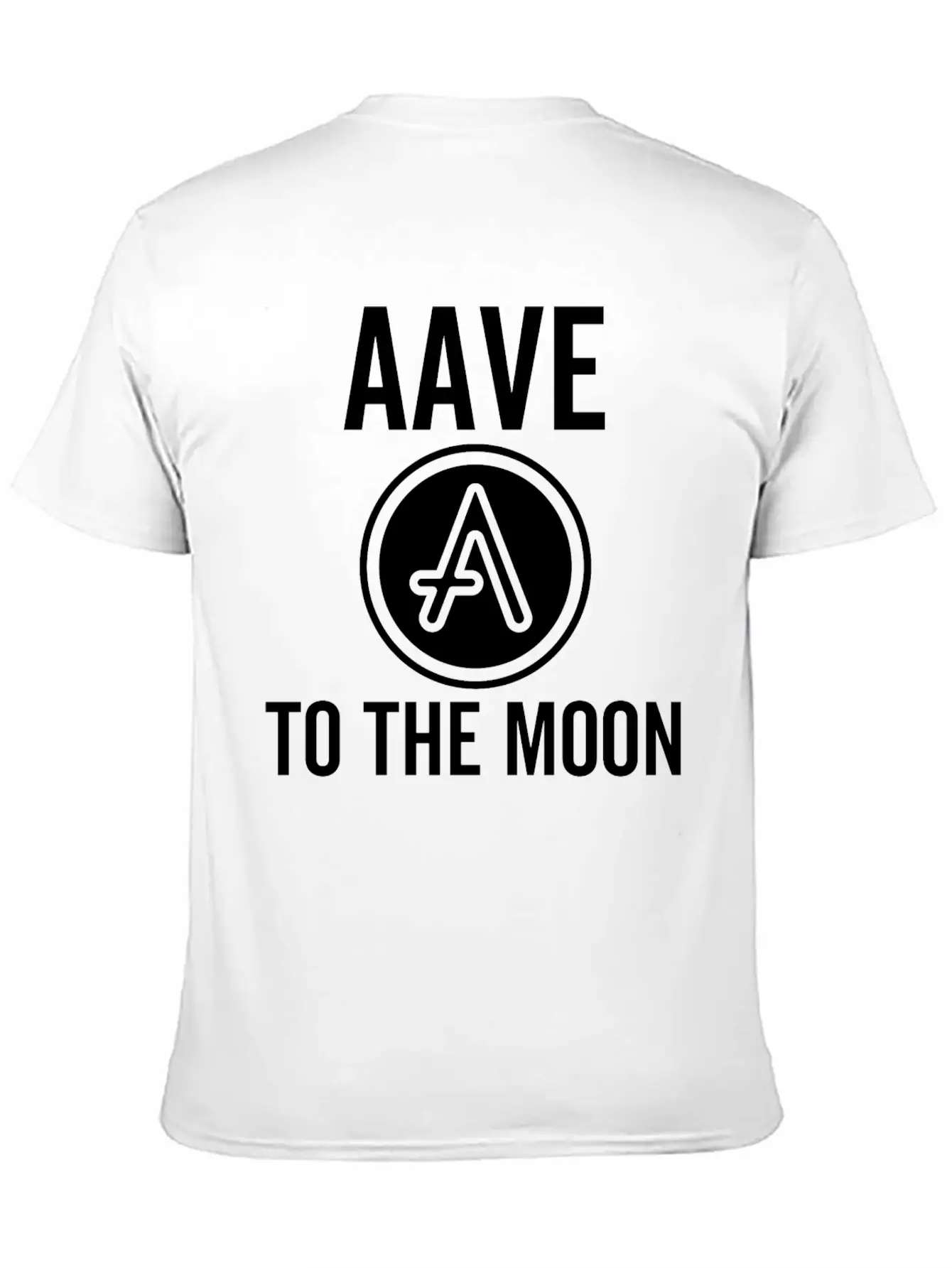 Aave To The Moon Modern Fit Casual T-Shirt – Clean And Versatile Design