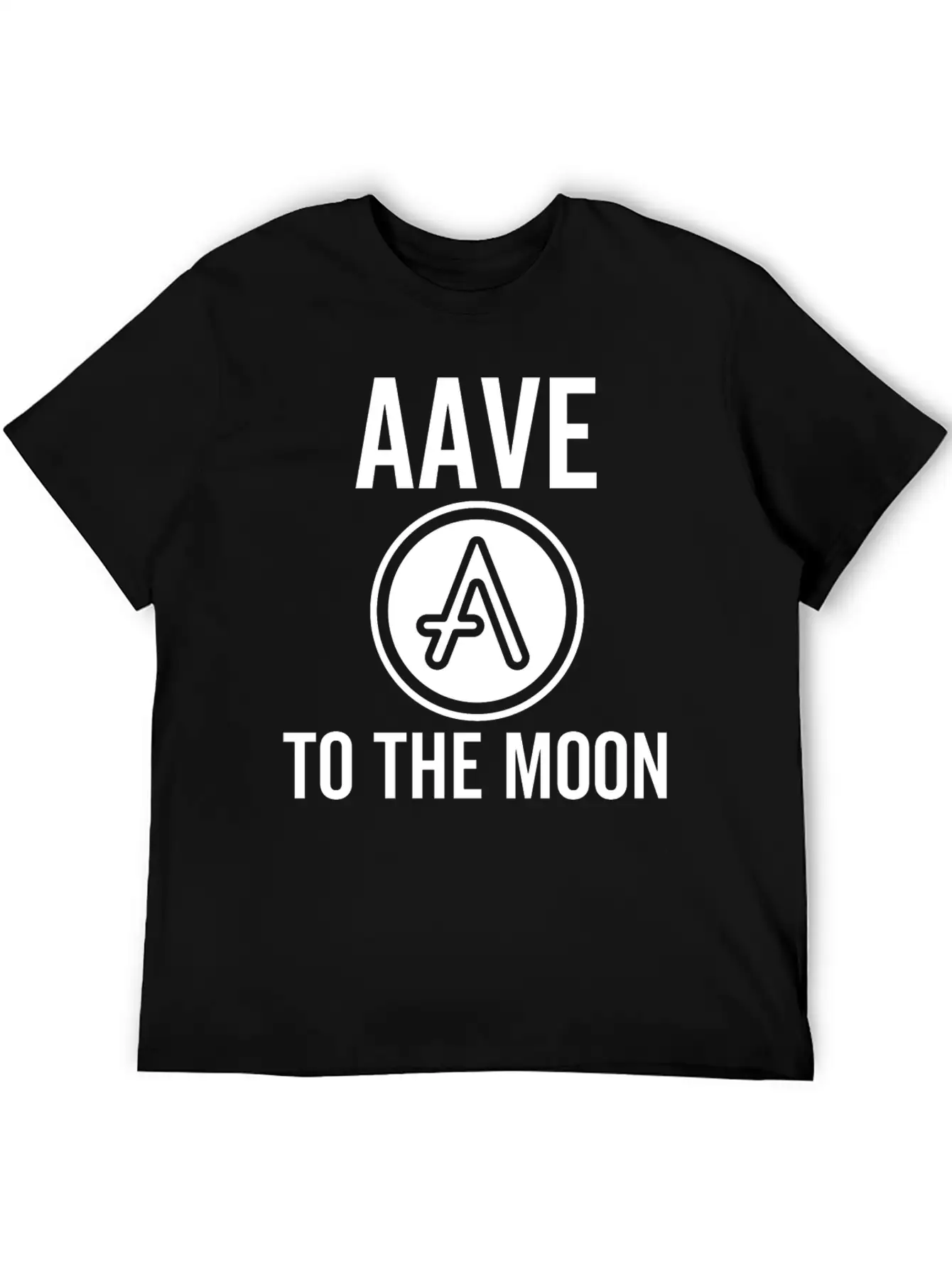 Aave To The Moon Modern Fit Casual T-Shirt – Clean And Versatile Design
