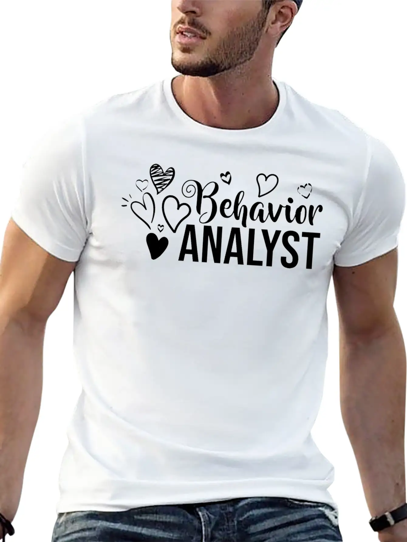 ABA Behavior Therapist Therapy Analyst Comfortable Minimalist Graphic Tee – Summer Style Essential