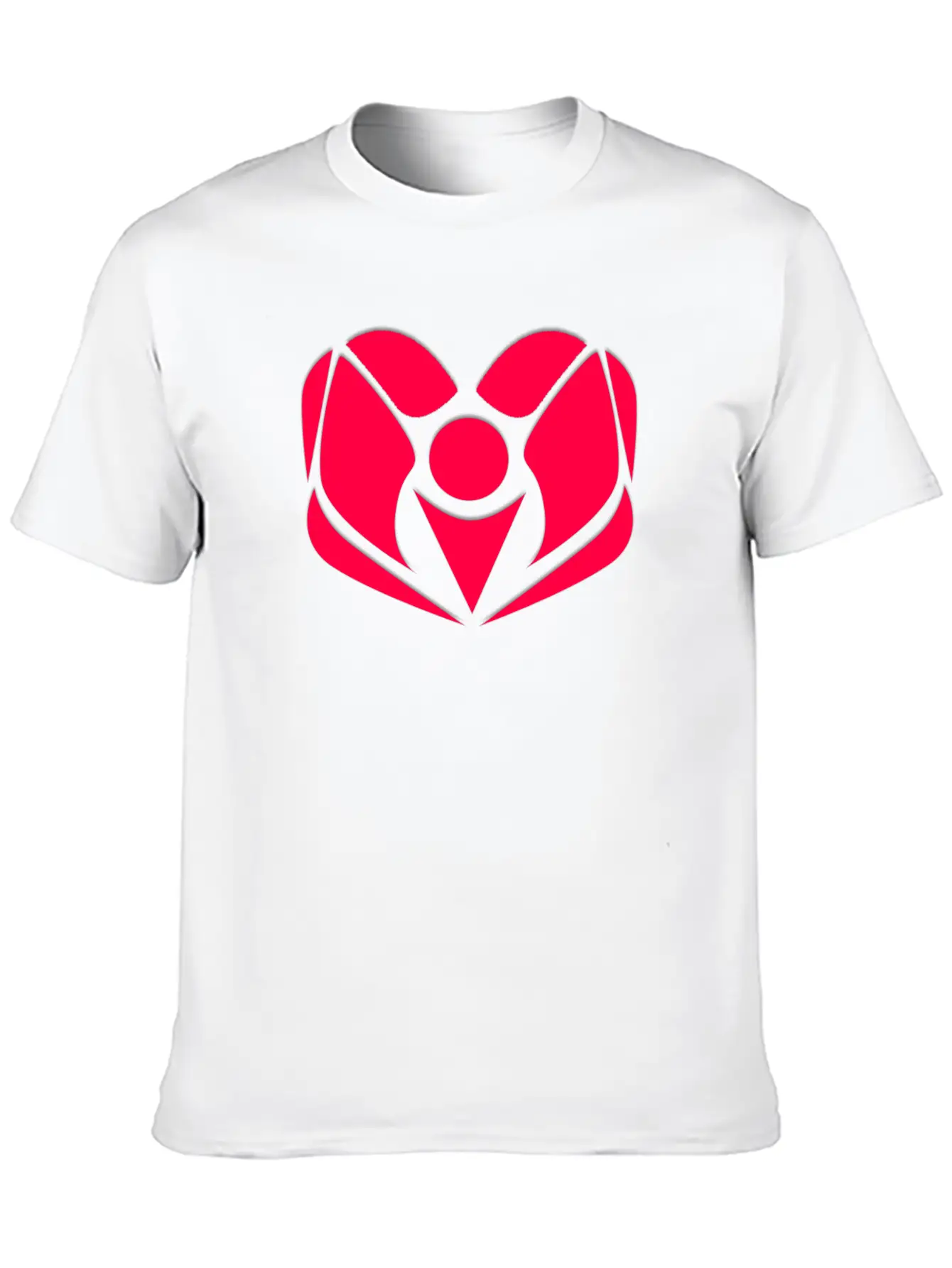 Abstract Alignment Unisex Casual T-Shirt – Clean Design For Daily Comfort