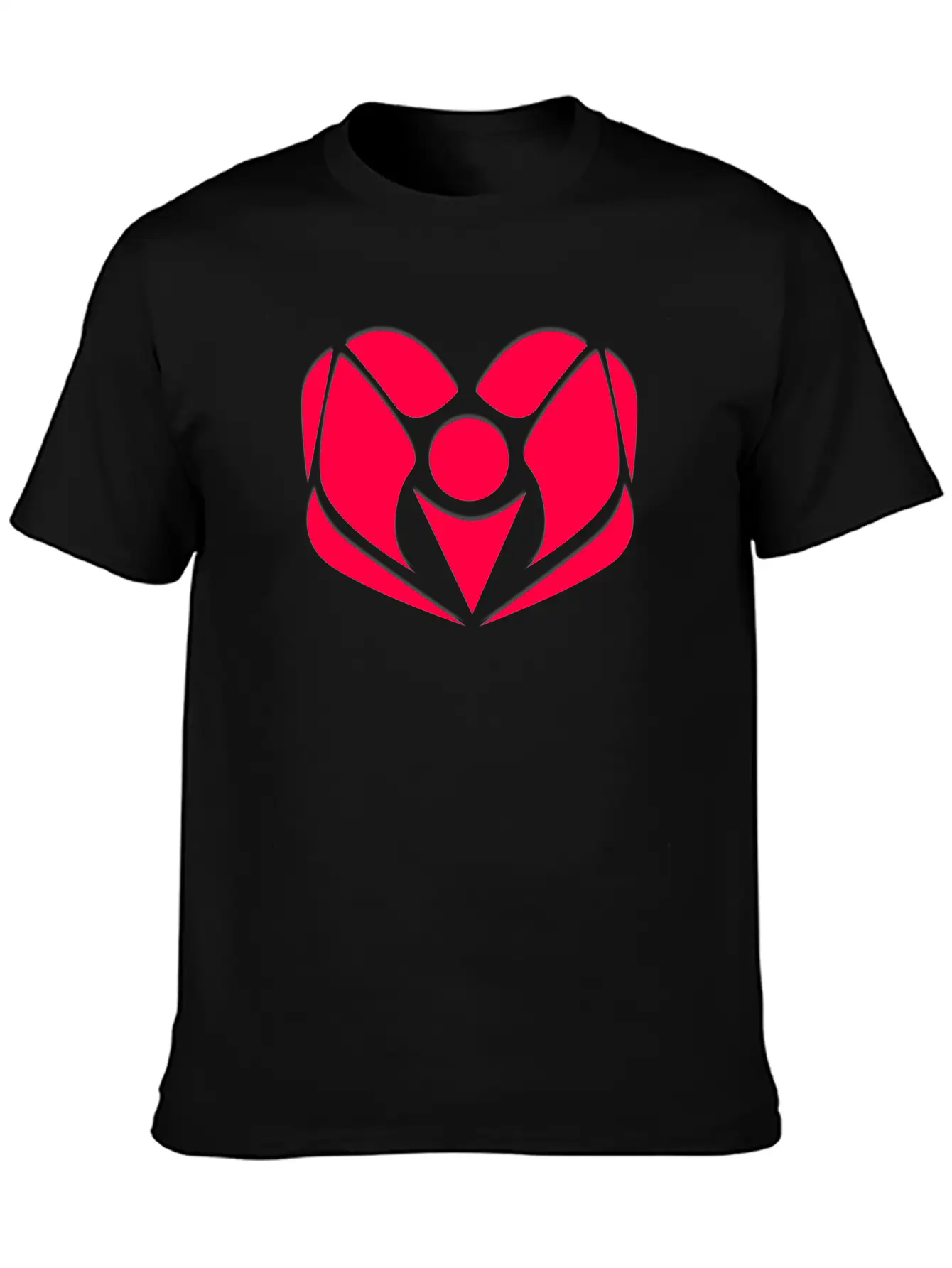 Abstract Alignment Unisex Casual T-Shirt – Clean Design For Daily Comfort