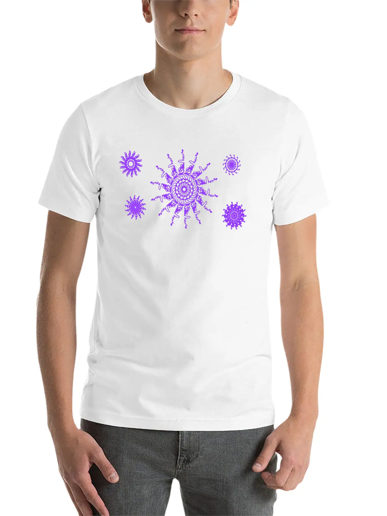Abstract Basic Graphic T-Shirt – Daily Comfort In Soft Cotton