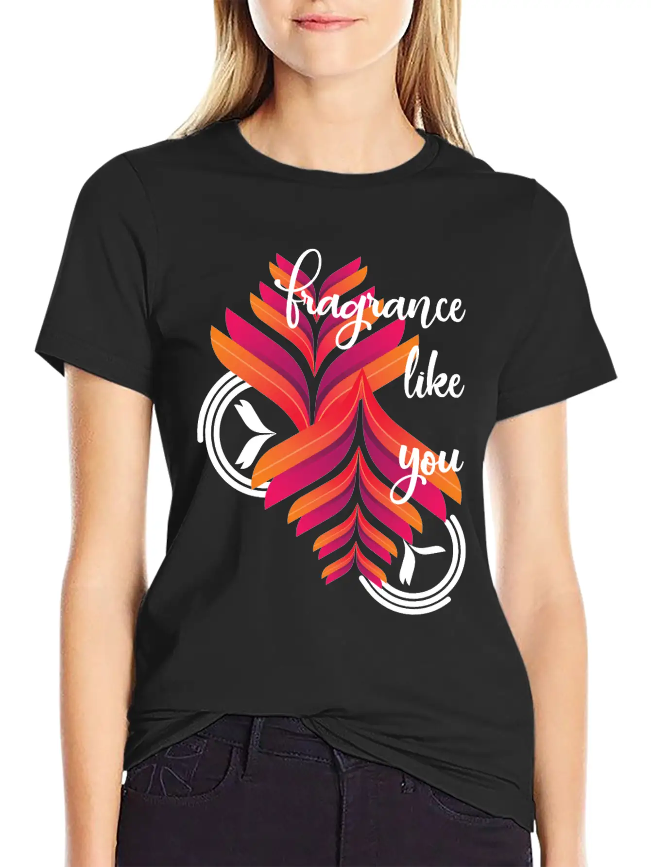 Abstract Classic Fit Graphic Tee For Daily Comfort – Unisex Cotton Shirt