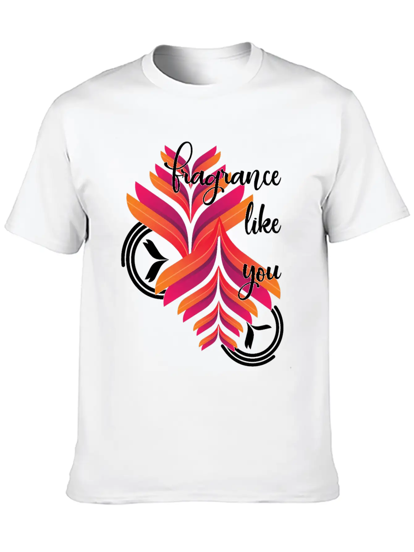 Abstract Classic Fit Graphic Tee For Daily Comfort – Unisex Cotton Shirt