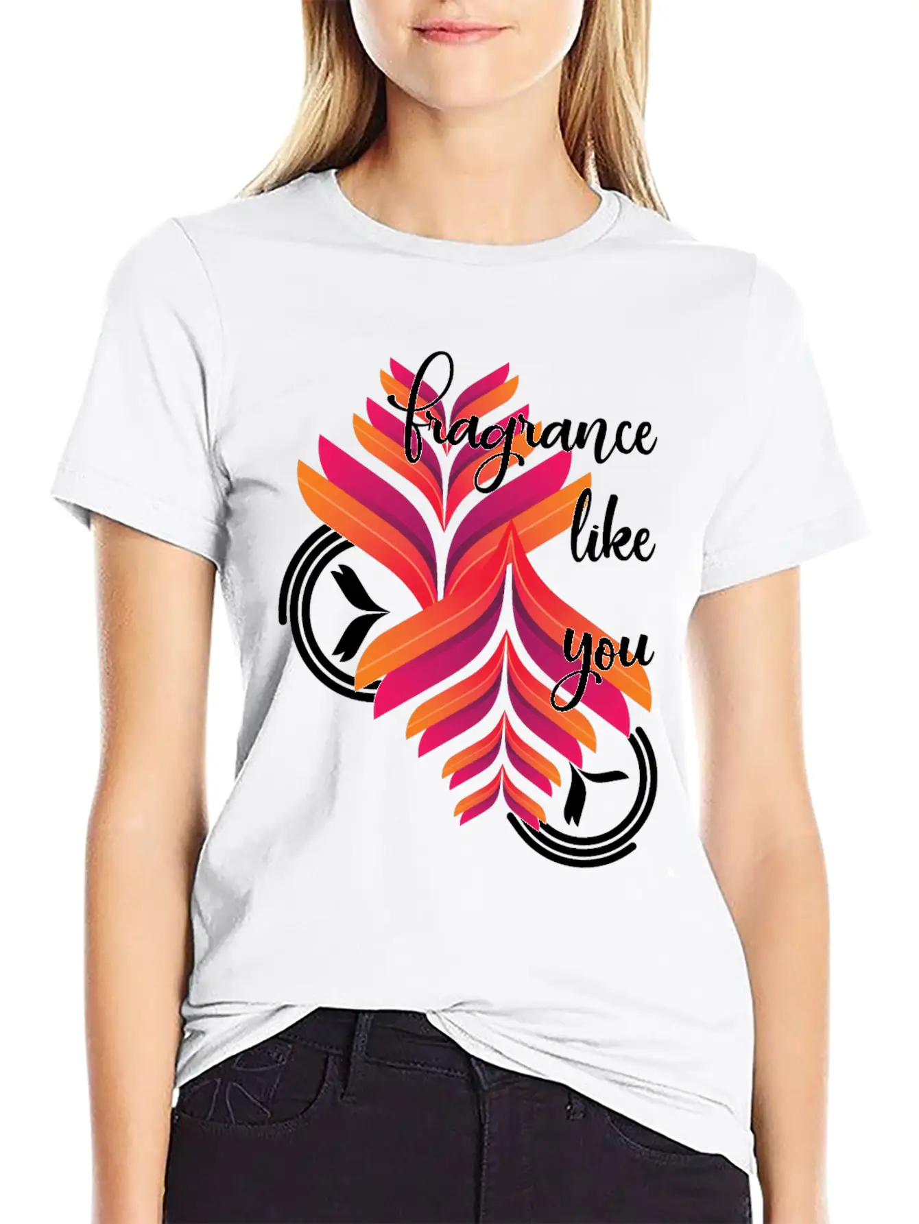 Abstract Classic Fit Graphic Tee For Daily Comfort – Unisex Cotton Shirt