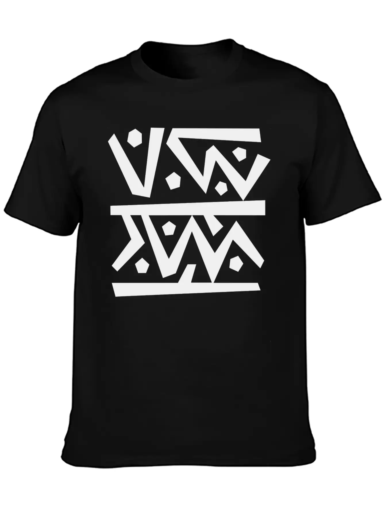 Abstract Design Basic Graphic T-Shirt – Daily Comfort In Soft Cotton