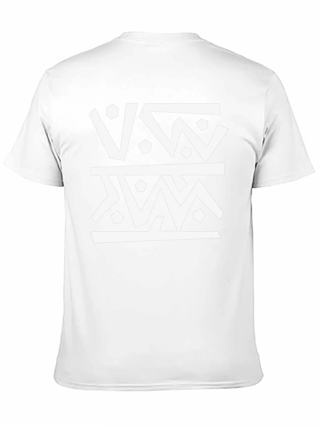 Abstract Design Basic Graphic T-Shirt – Daily Comfort In Soft Cotton