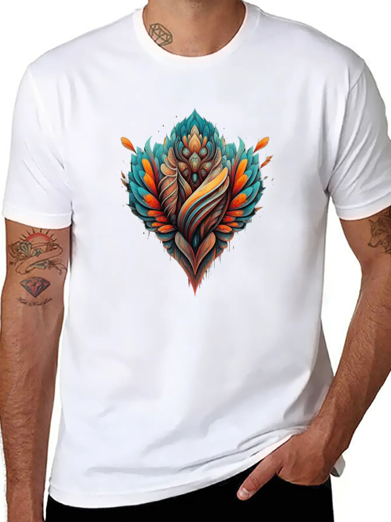 Abstract Dreams Unleash The Imagination Collection Unisex Casual T-Shirt – Clean Design For Daily Comfort