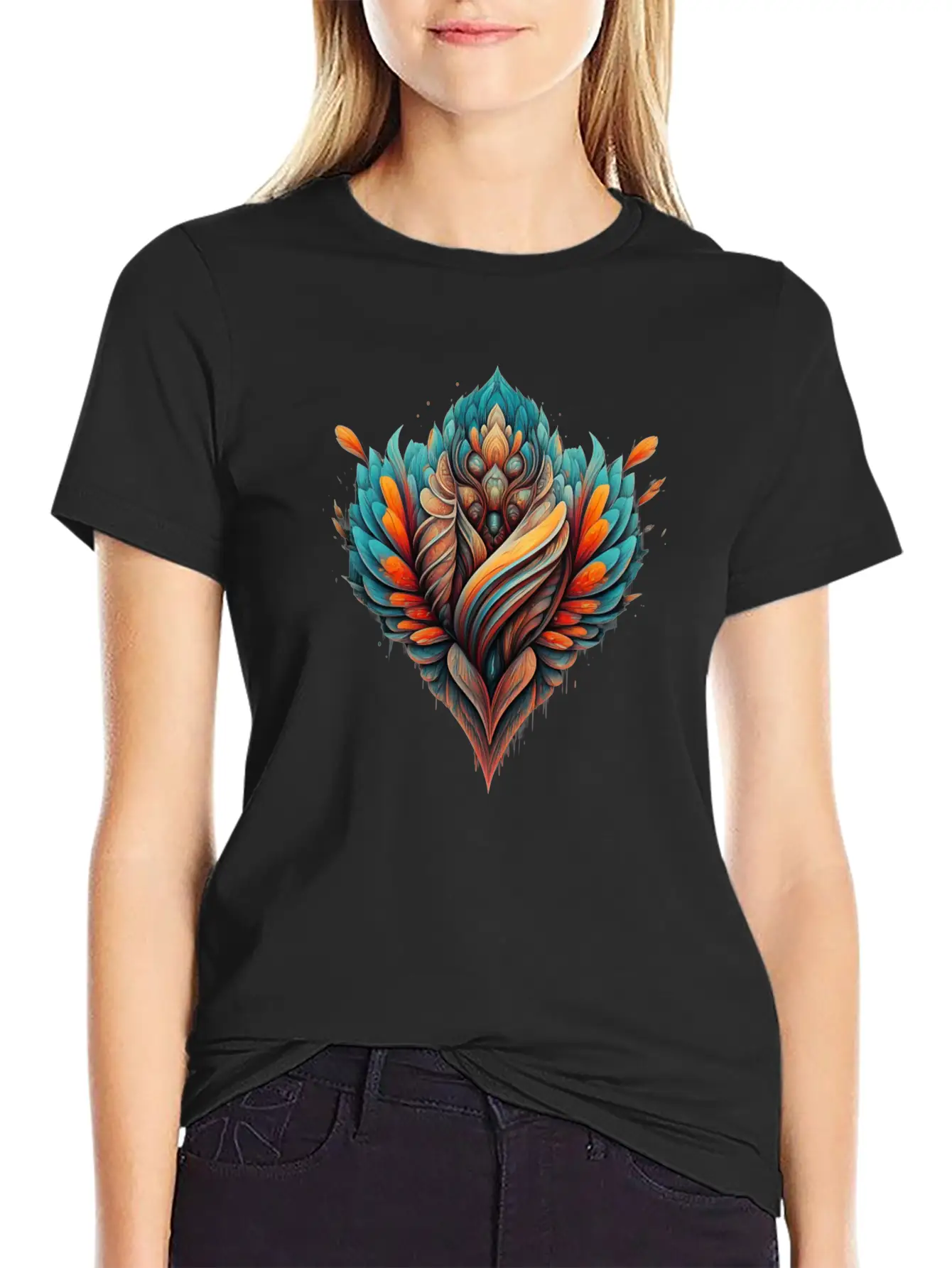 Abstract Dreams Unleash The Imagination Collection Unisex Casual T-Shirt – Clean Design For Daily Comfort