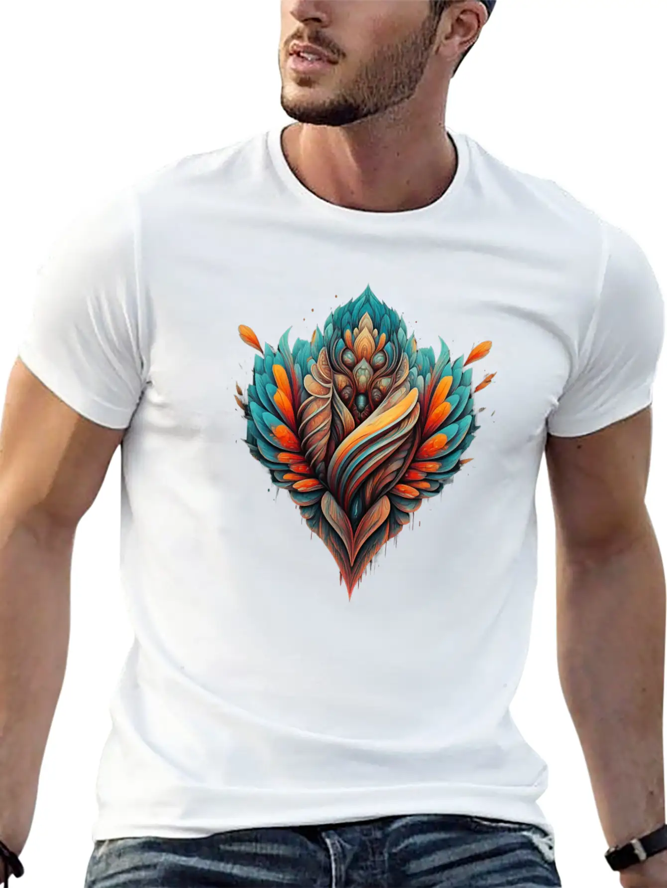 Abstract Dreams Unleash The Imagination Collection Unisex Casual T-Shirt – Clean Design For Daily Comfort