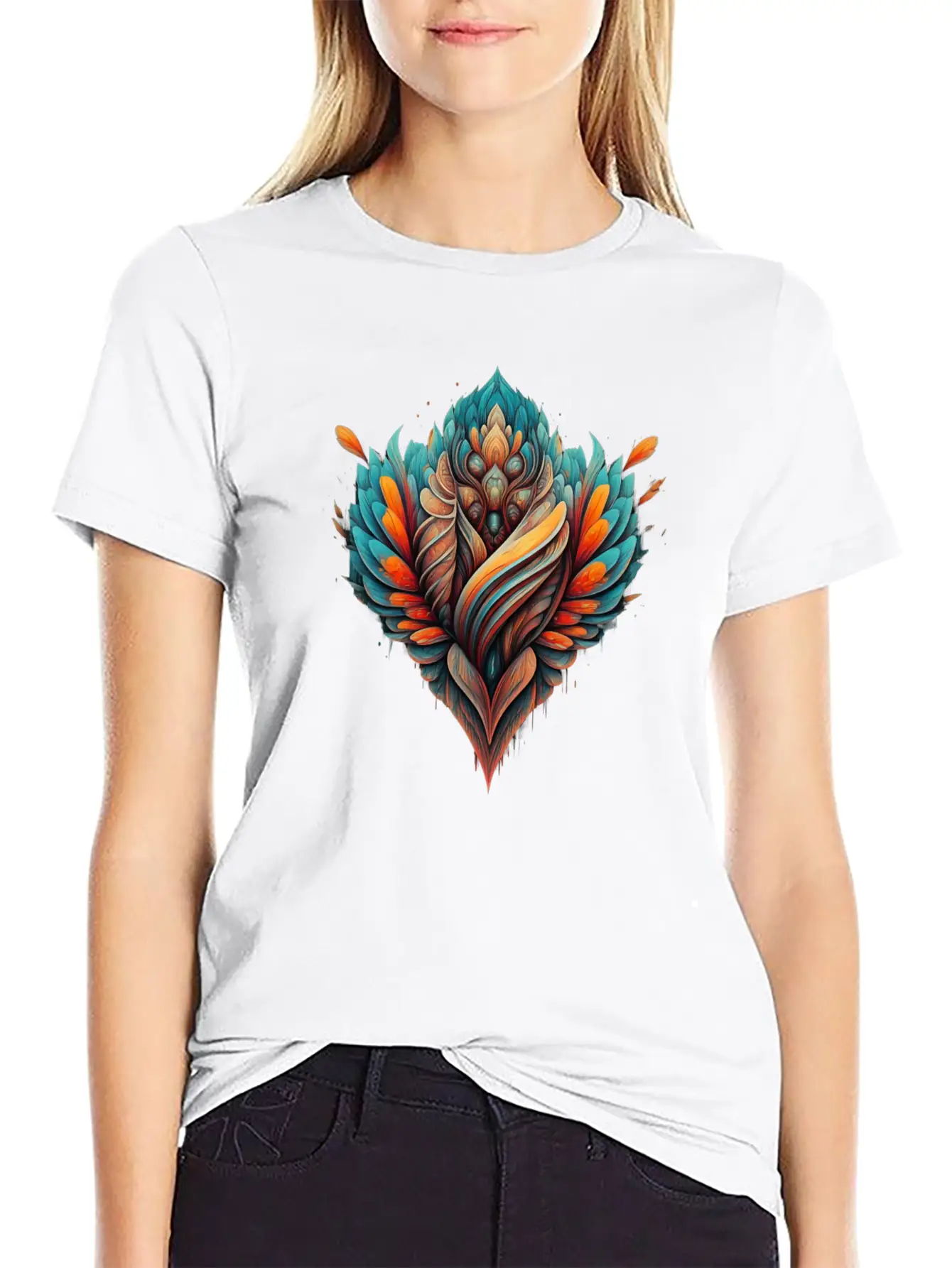 Abstract Dreams Unleash The Imagination Collection Unisex Casual T-Shirt – Clean Design For Daily Comfort
