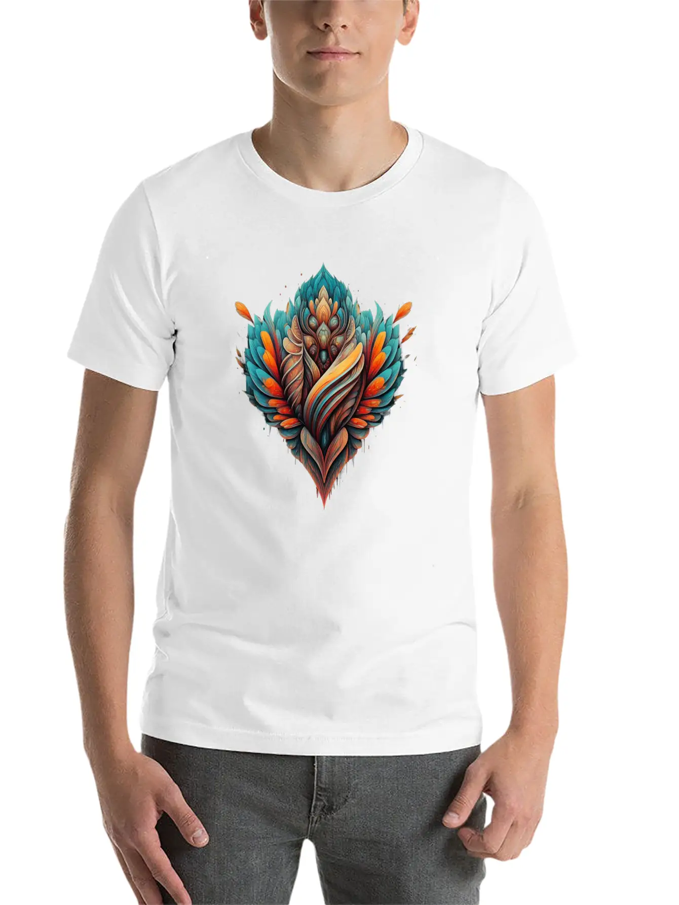 Abstract Dreams Unleash The Imagination Collection Unisex Casual T-Shirt – Clean Design For Daily Comfort