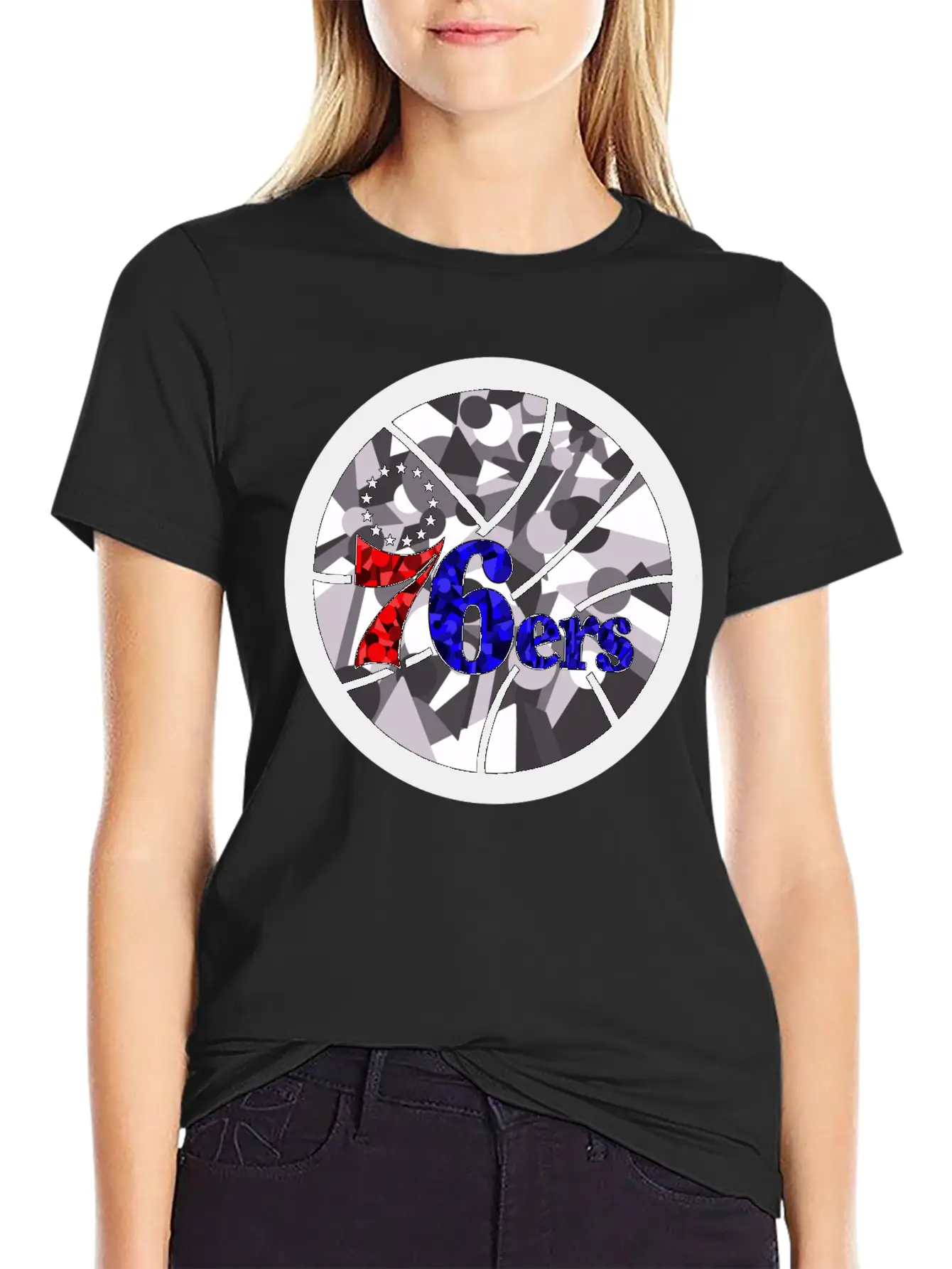 Abstract Lightweight Cotton T-Shirt – Daily Comfort Graphic Shirt