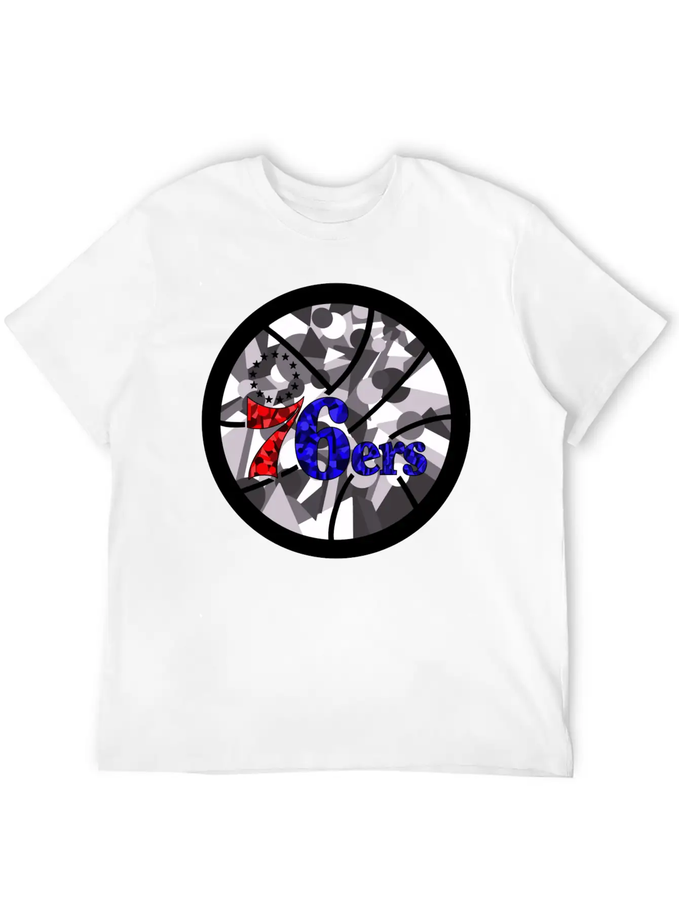 Abstract Lightweight Cotton T-Shirt – Daily Comfort Graphic Shirt