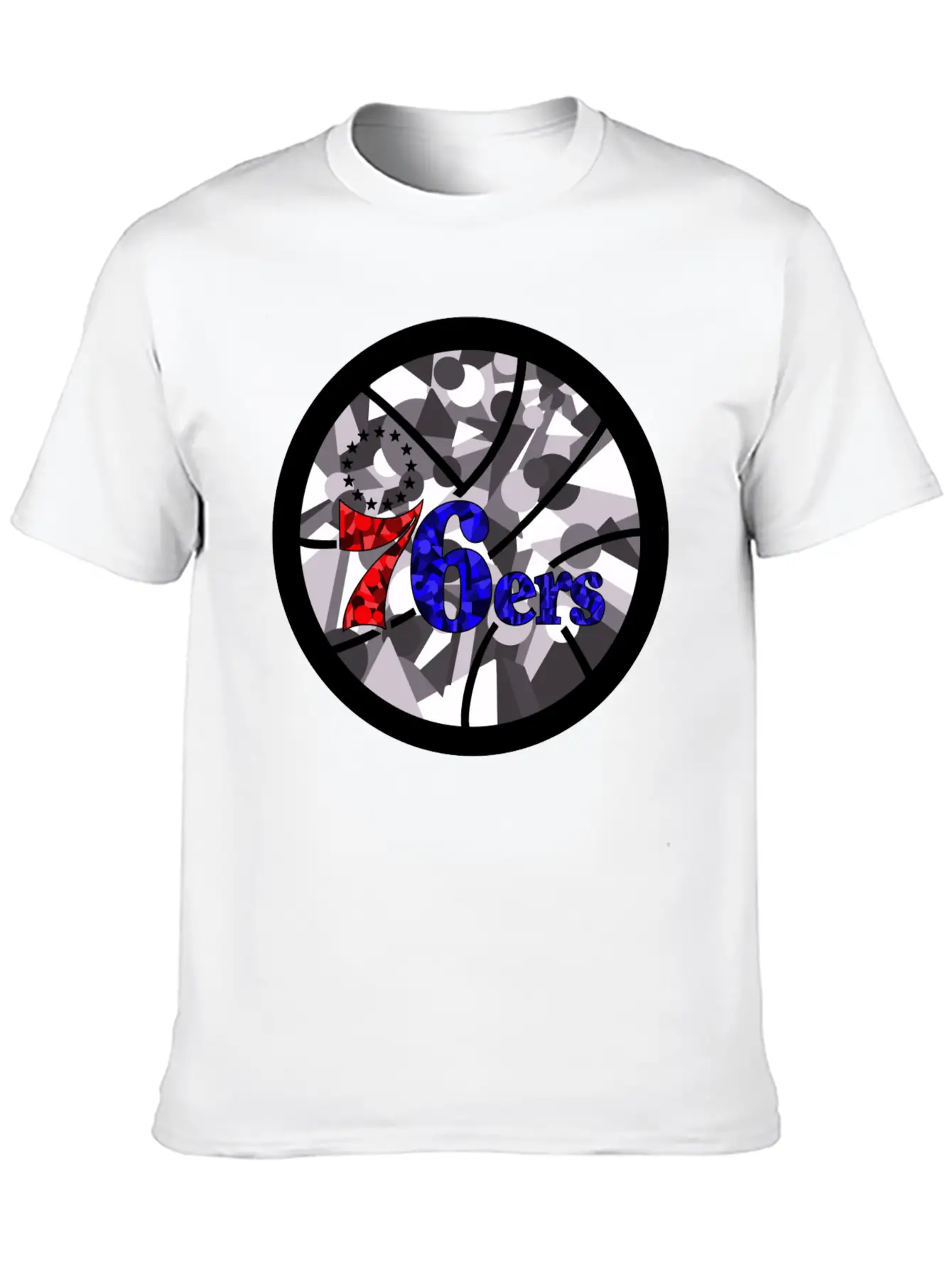 Abstract Lightweight Cotton T-Shirt – Daily Comfort Graphic Shirt