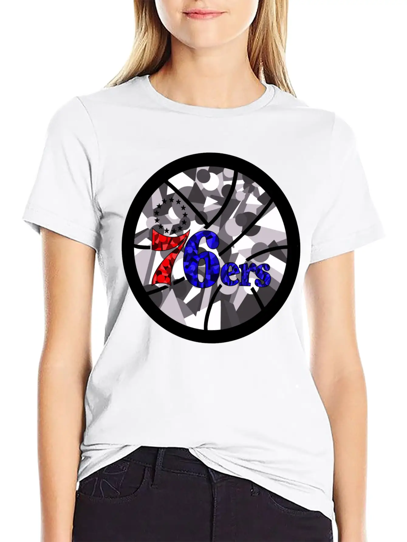 Abstract Lightweight Cotton T-Shirt – Daily Comfort Graphic Shirt
