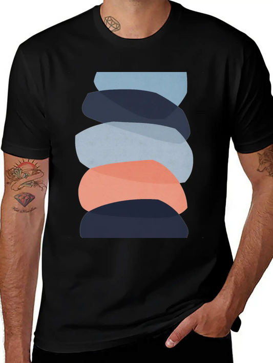 Abstract Shapes 17 Essential Cotton Tee For Daily Outfits – Unisex Style