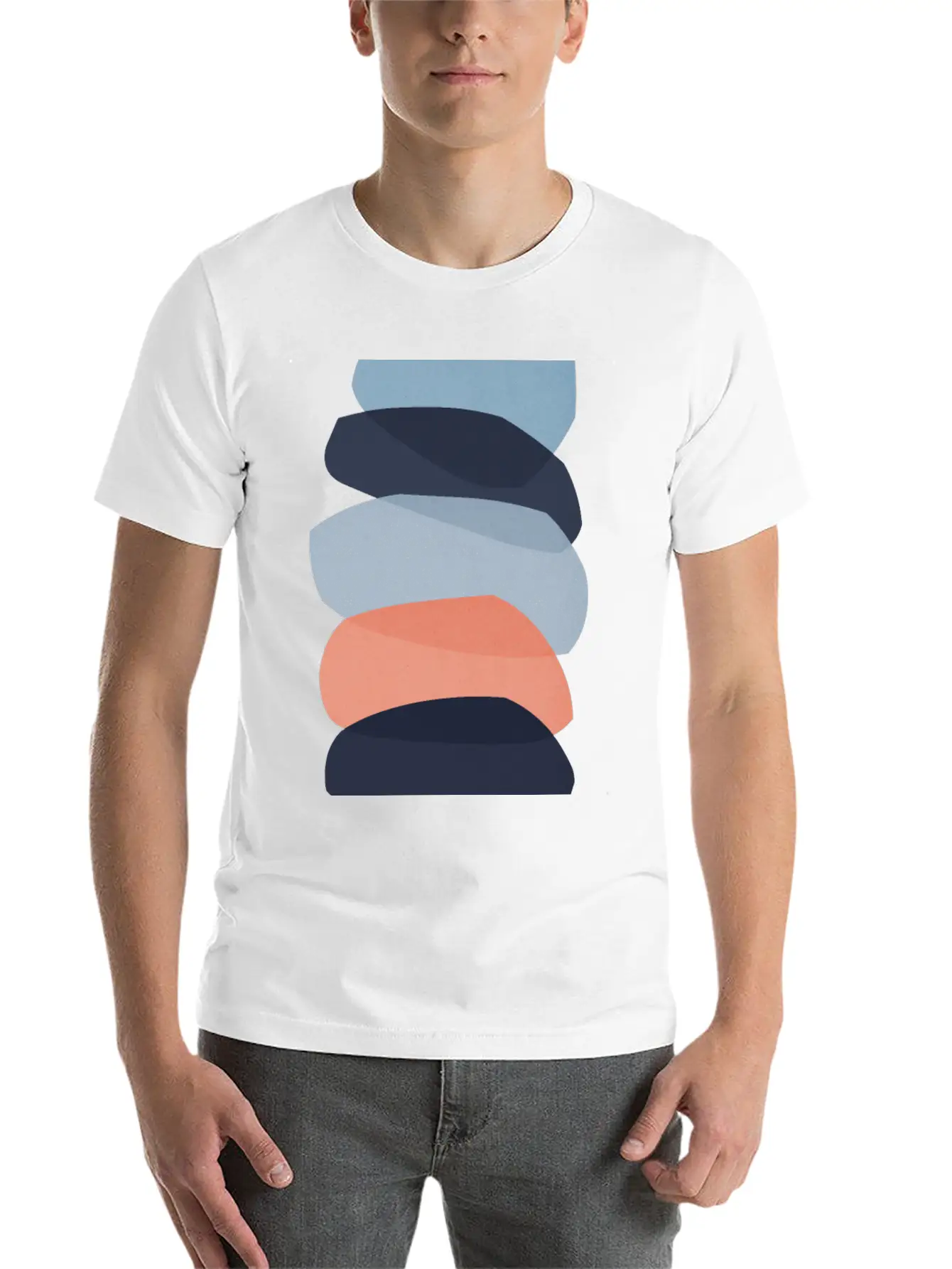 Abstract Shapes 17 Essential Cotton Tee For Daily Outfits – Unisex Style